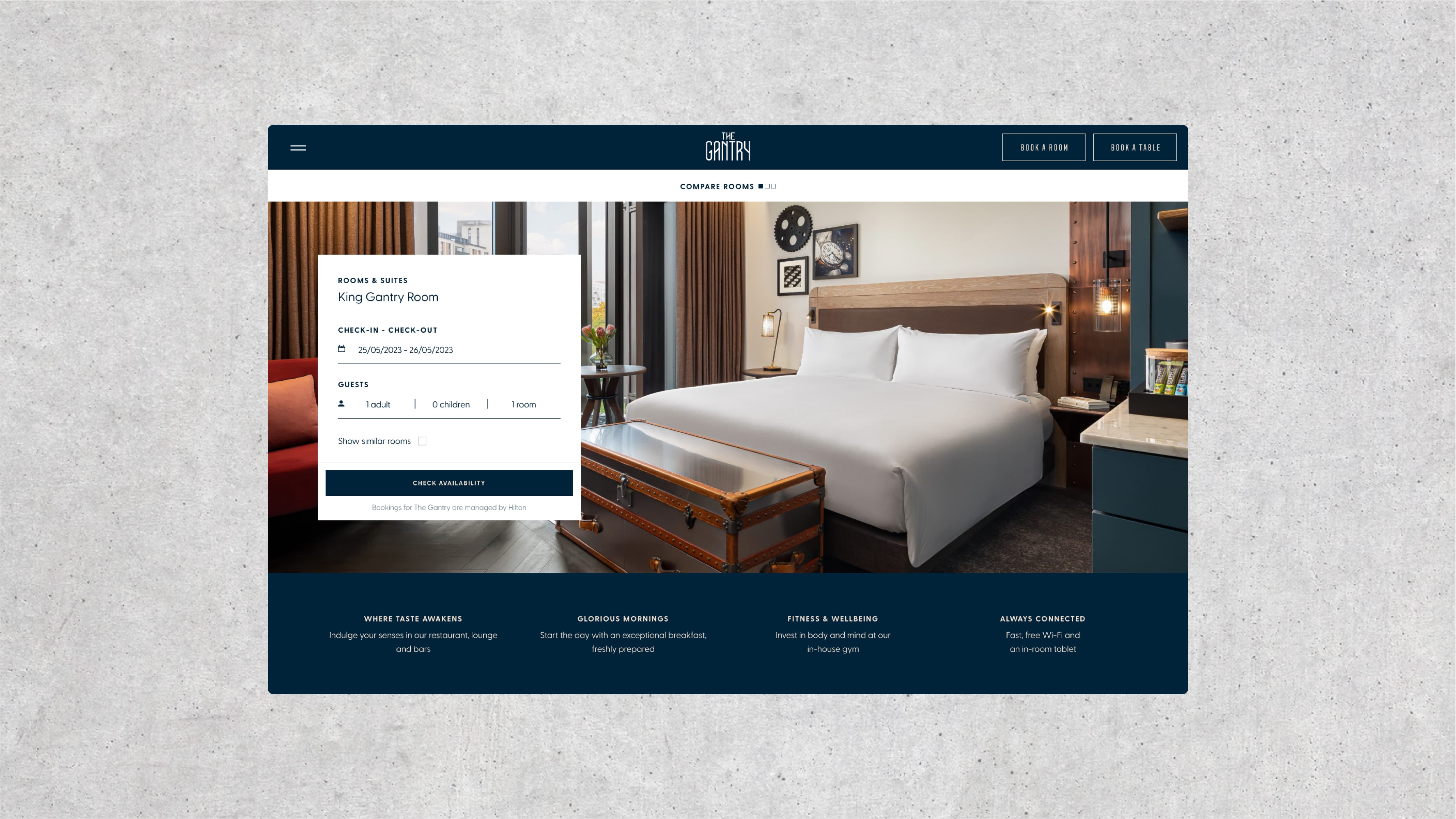 The Gantry Website - Thumbnail