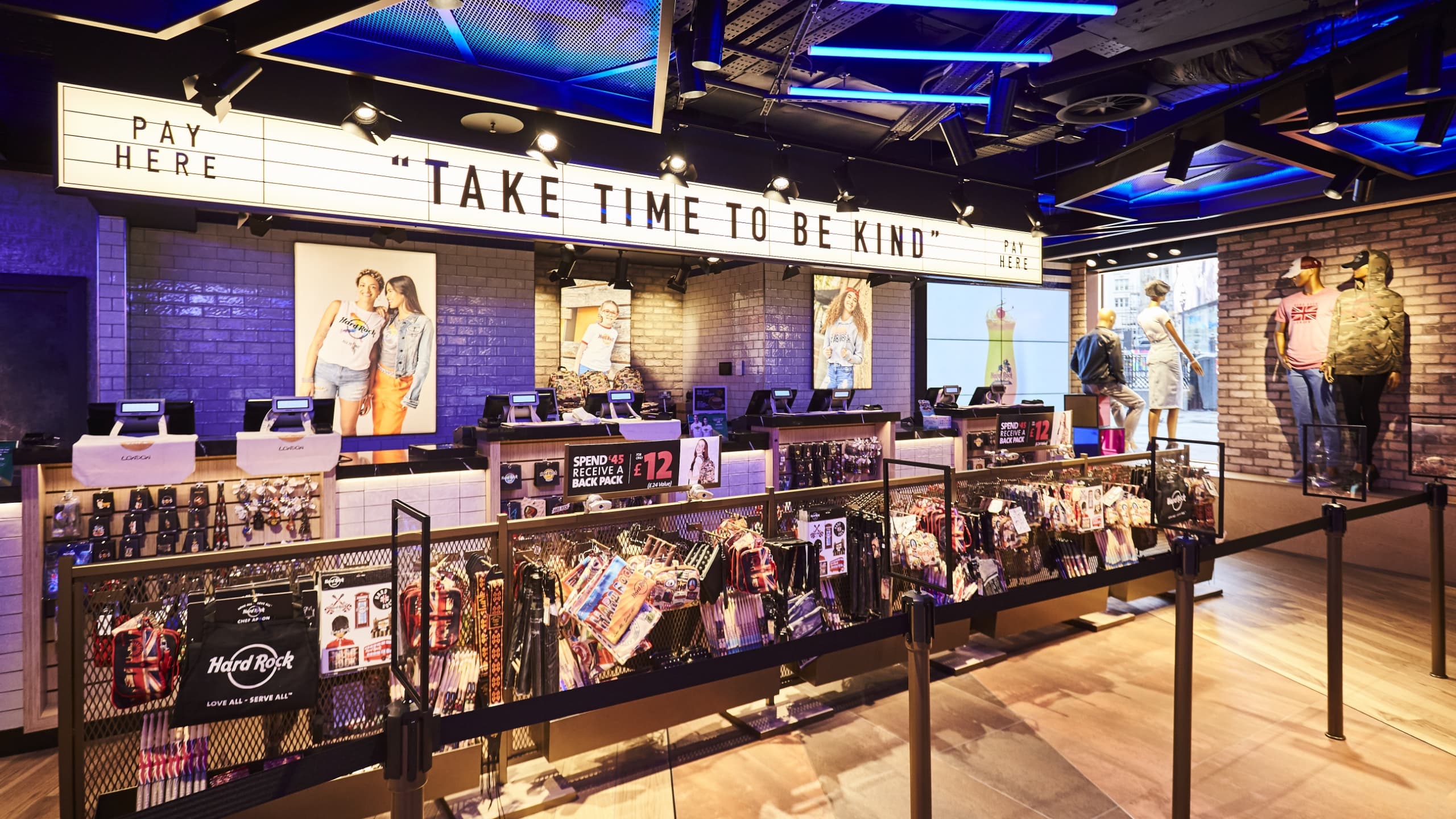 Hard Rock Piccadilly Store Checkout