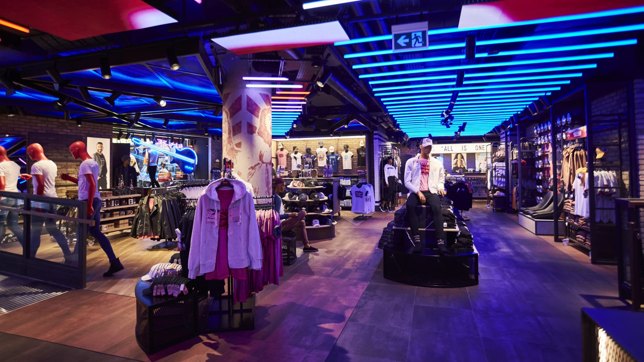 Hard Rock Piccadilly Store Layout