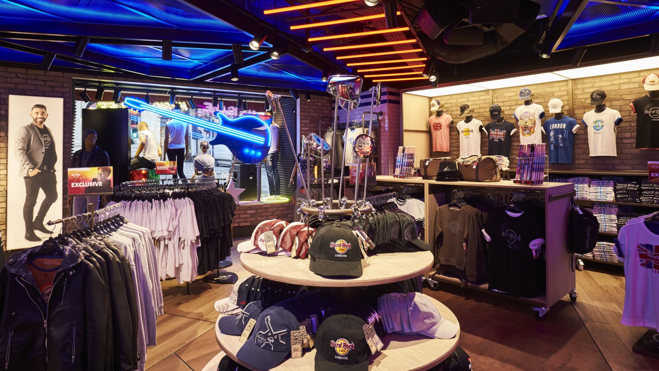 Hard Rock Piccadilly Store Hat Stand