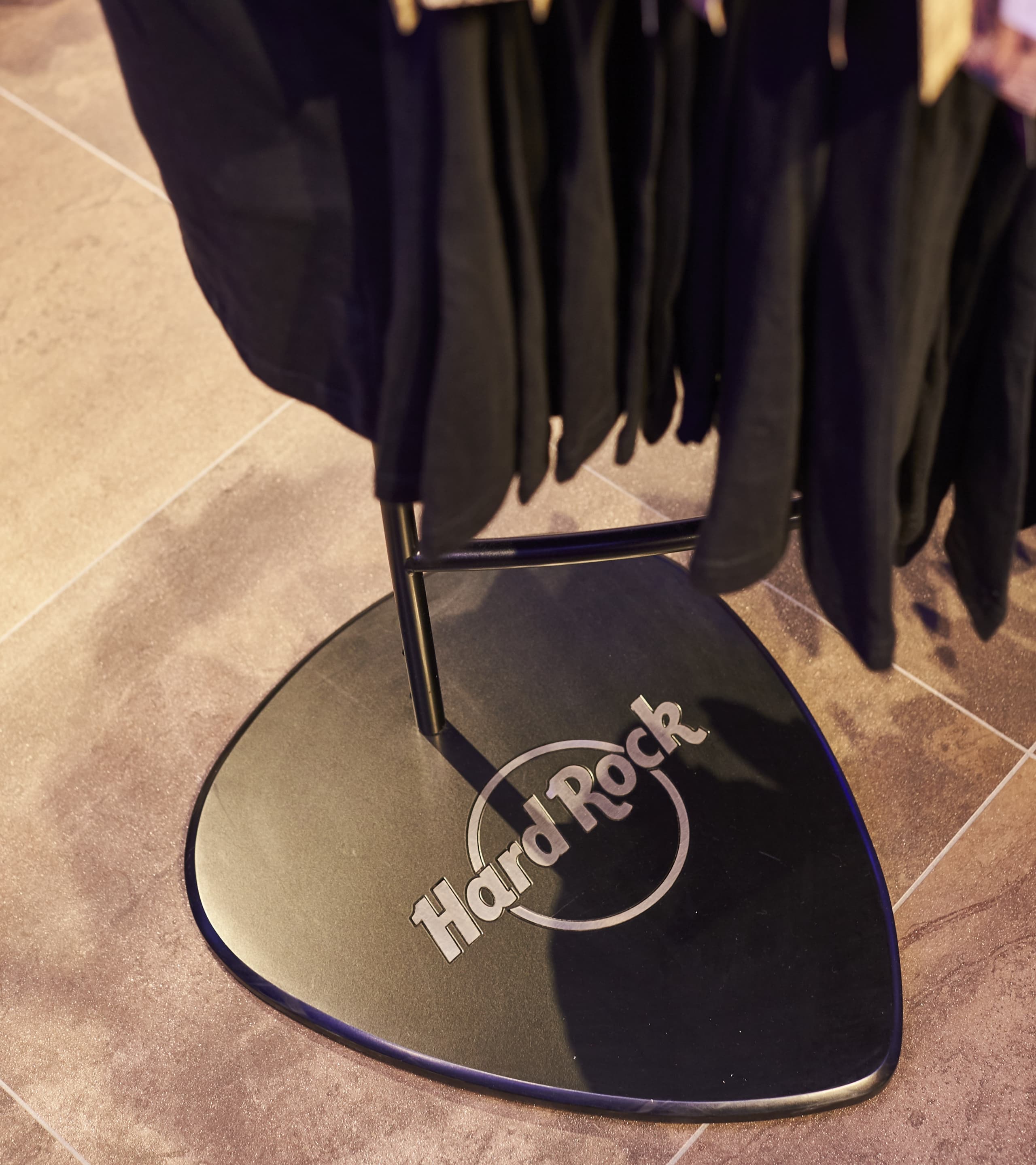 Hard Rock Clothing Stand