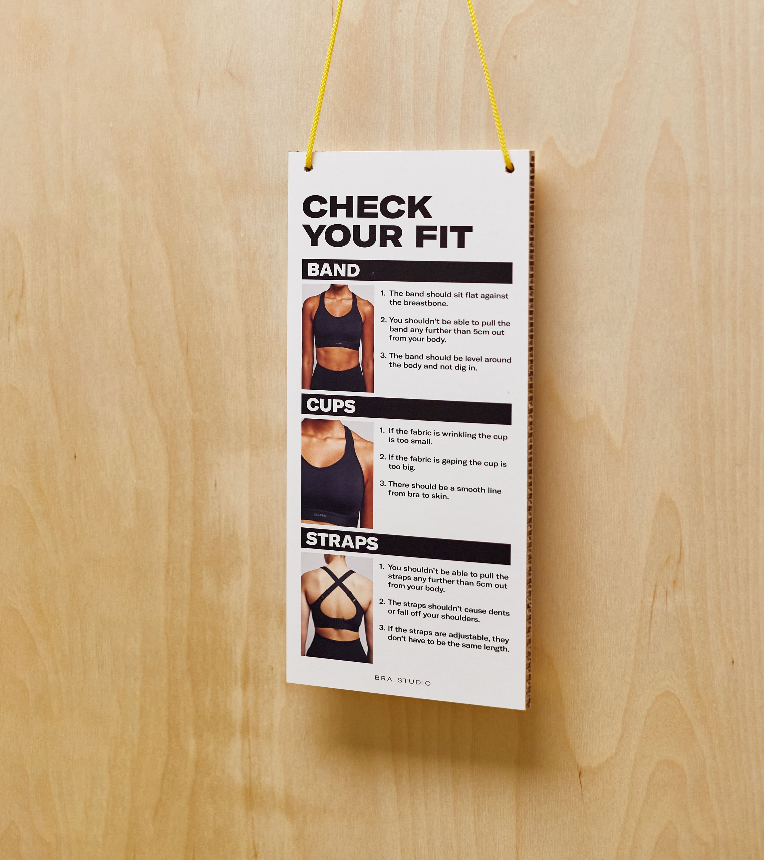 Sports Direct Bra Studio Check Your Fit