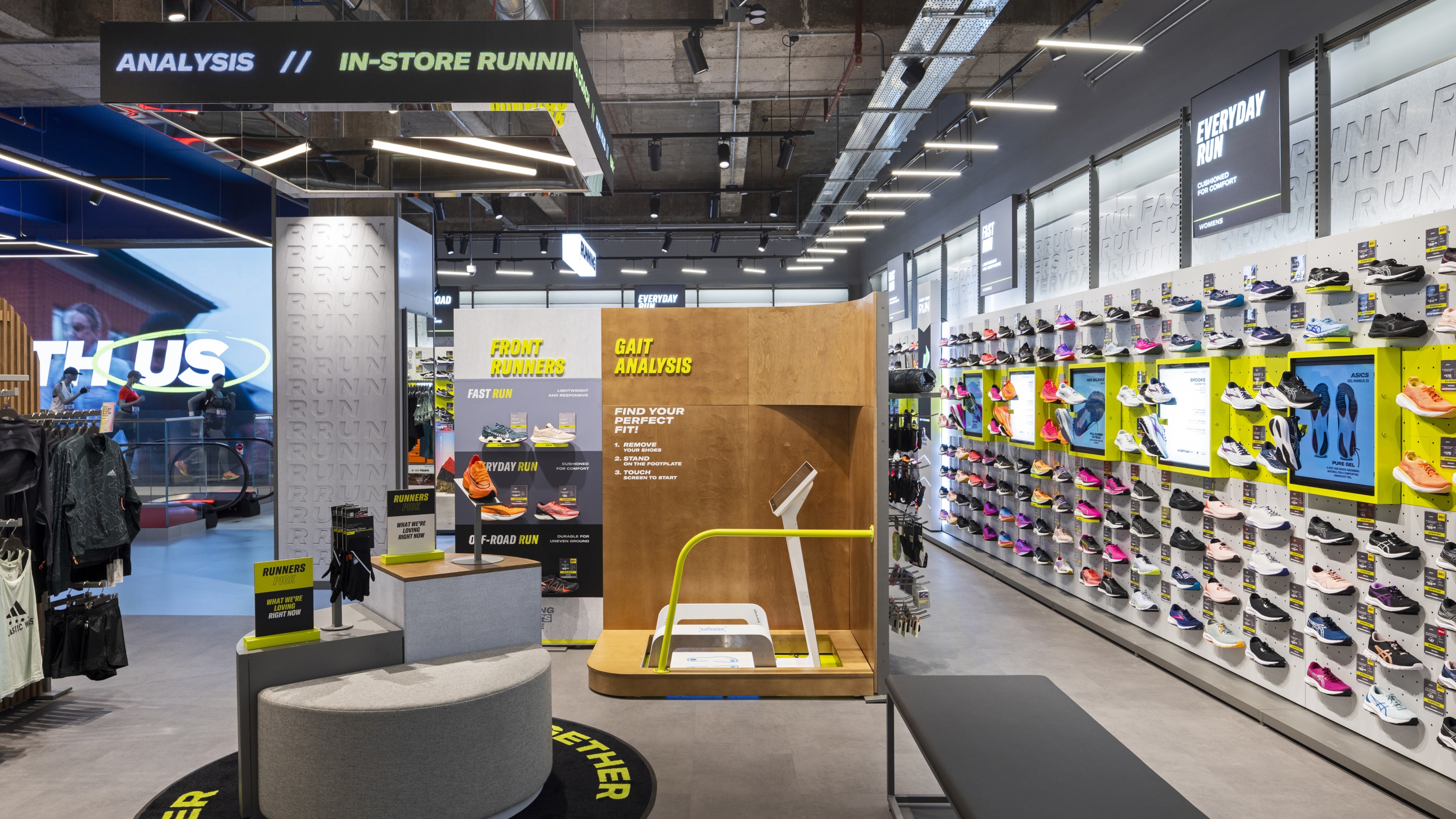 Sports Direct Running Store Layout