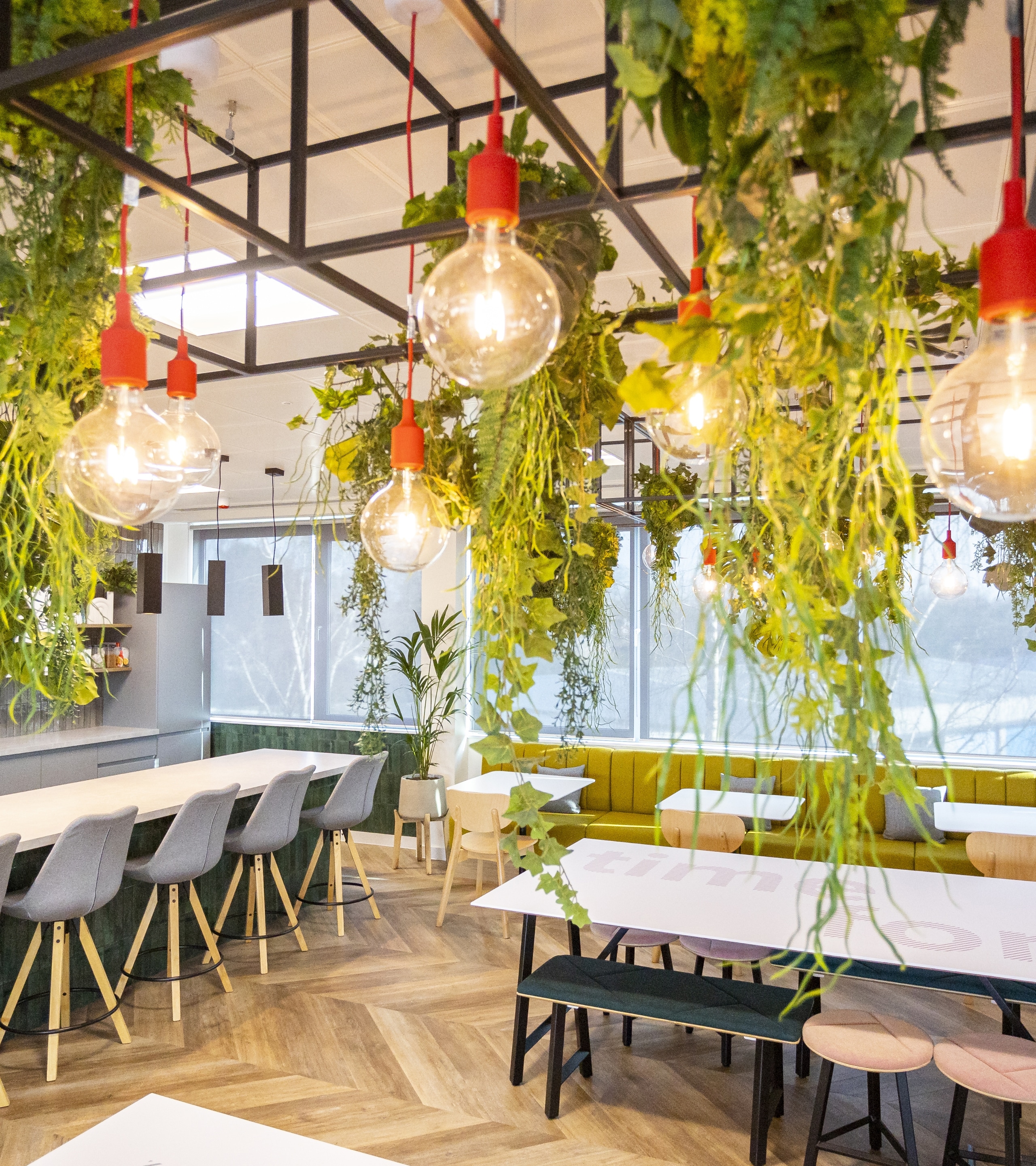 Redrow Office Design Cafe Area