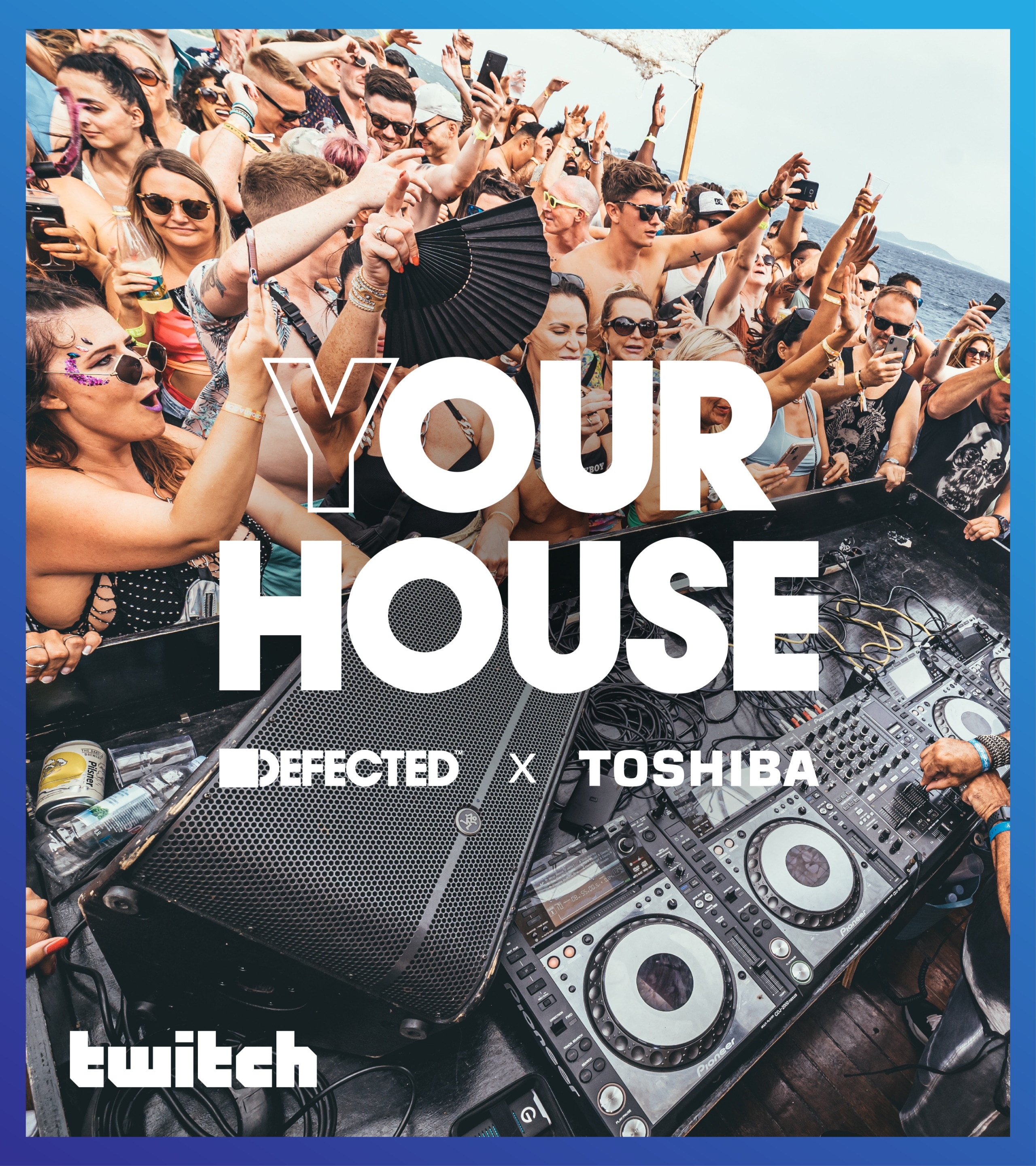 Toshiba Defected Twitch Poster