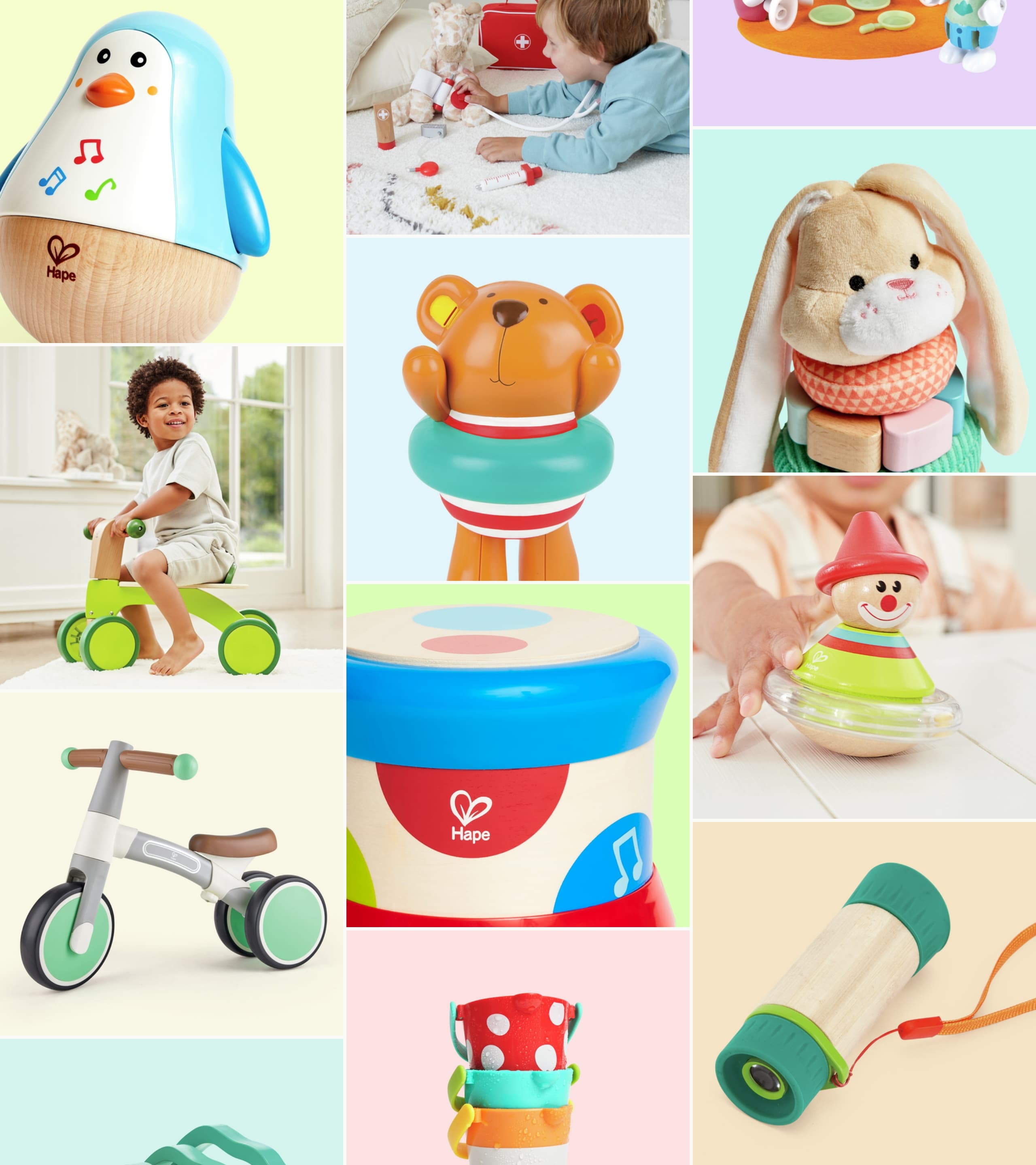 Hape eCommerce collage