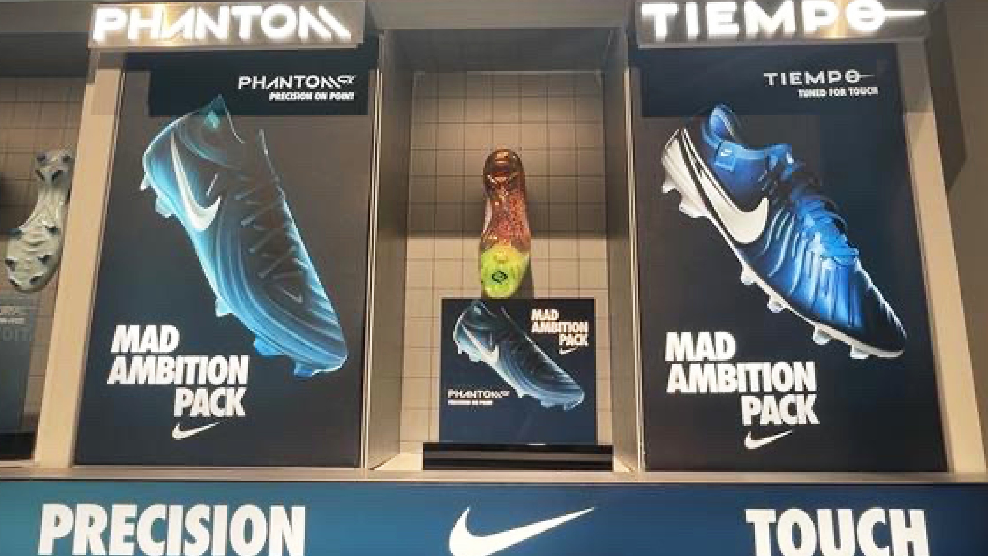 Sports Direct boot wall design — The One Off