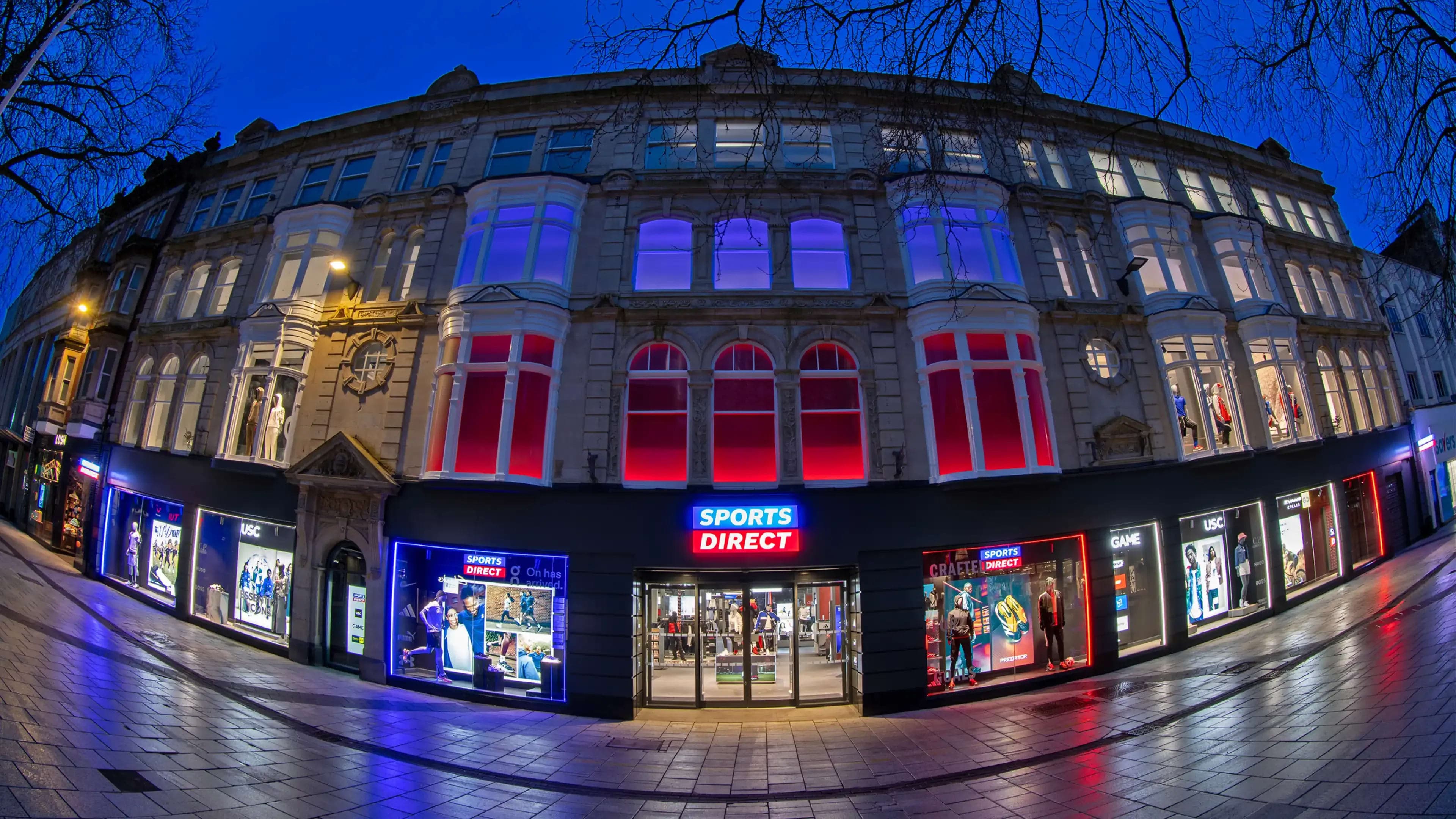 Sports Direct flagship store design — The One Off