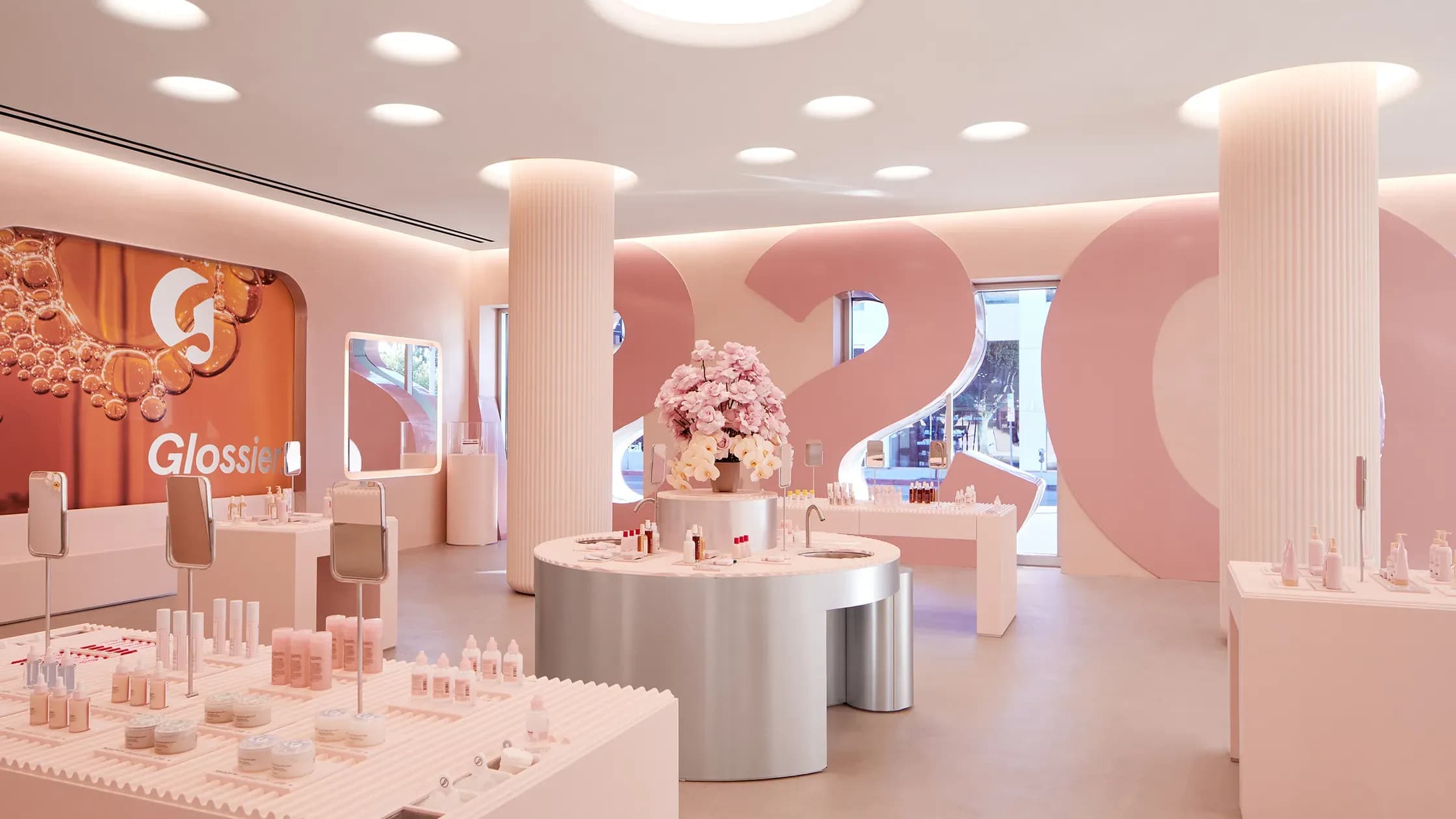 Glossier Interior