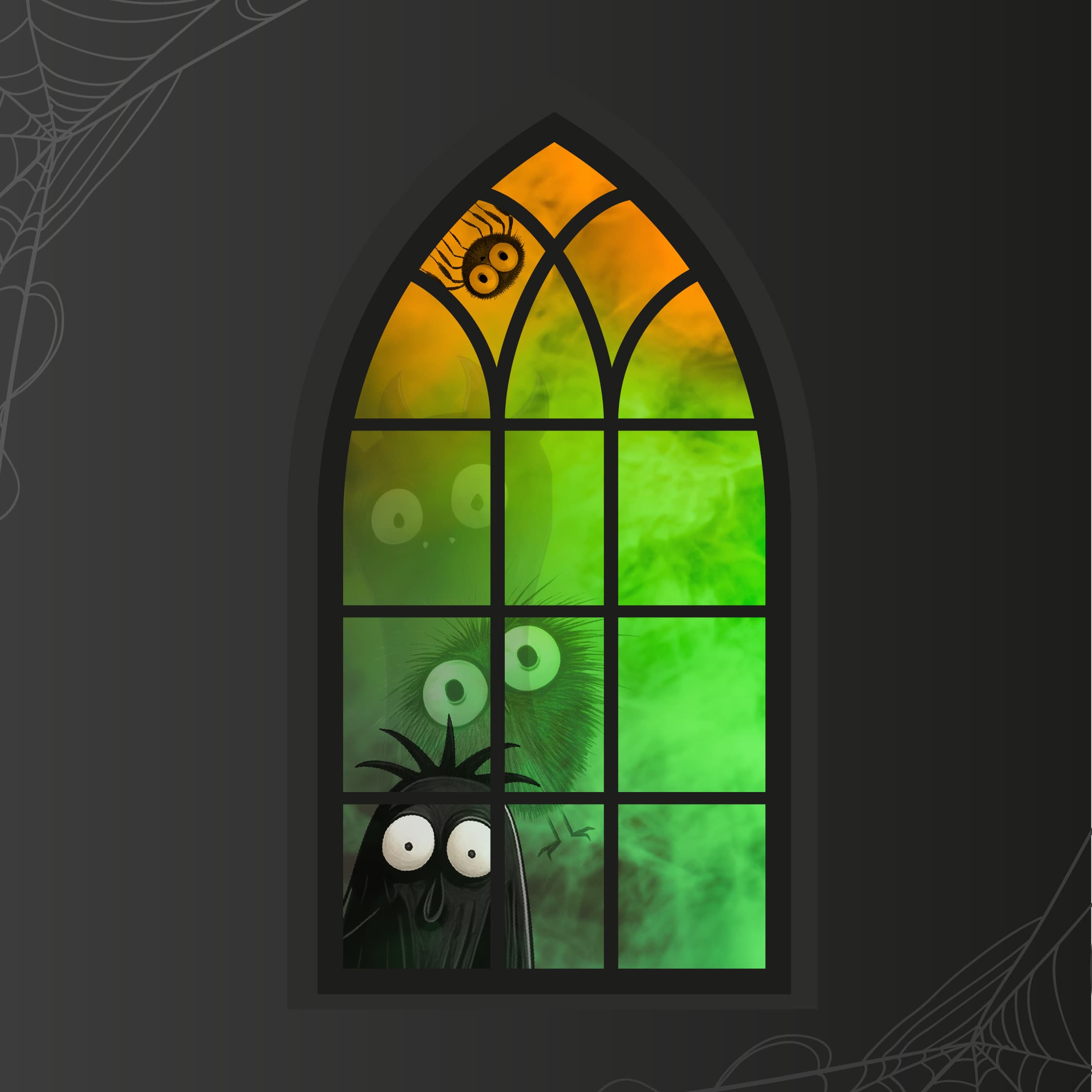 George at Asda Halloween campaign — The One Off