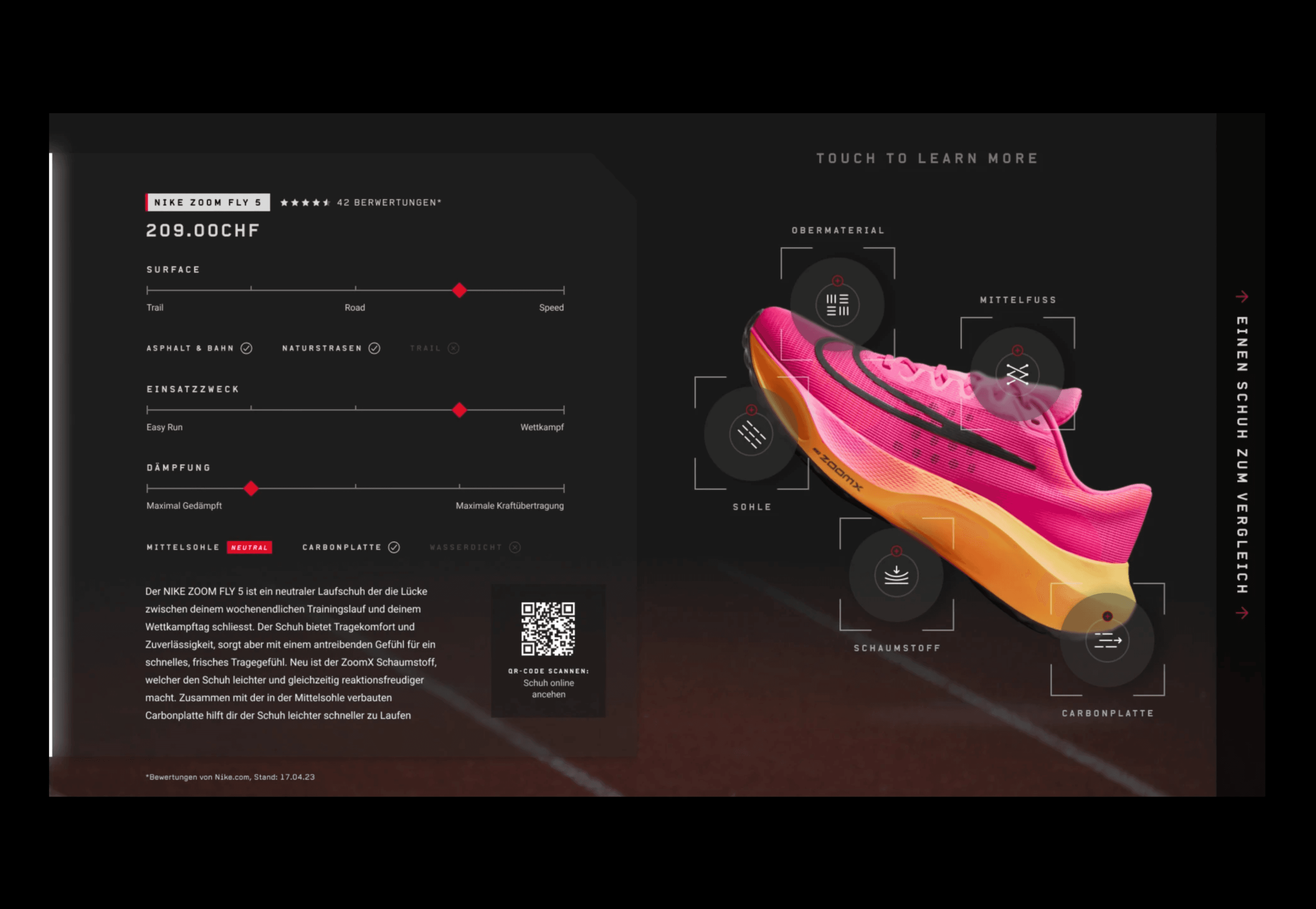 Nike campaign visual — The One Off