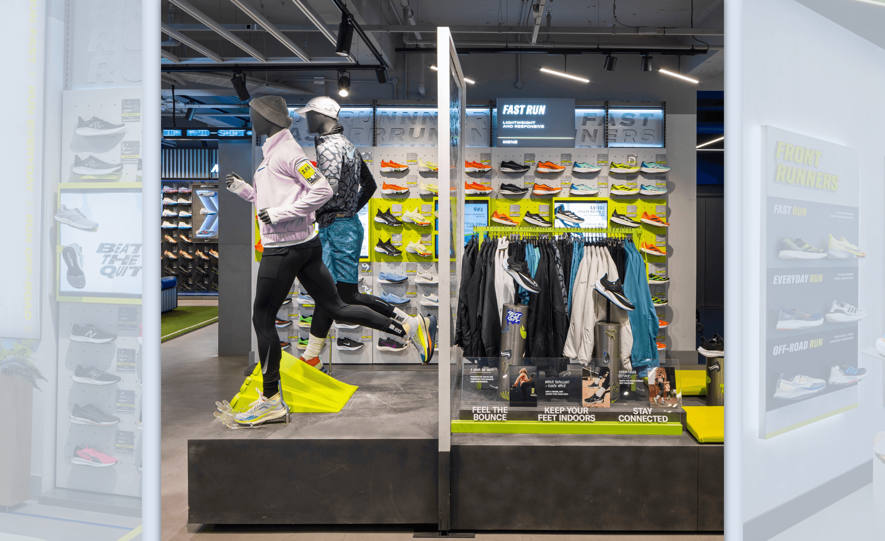Sports Direct retail design — The One Off