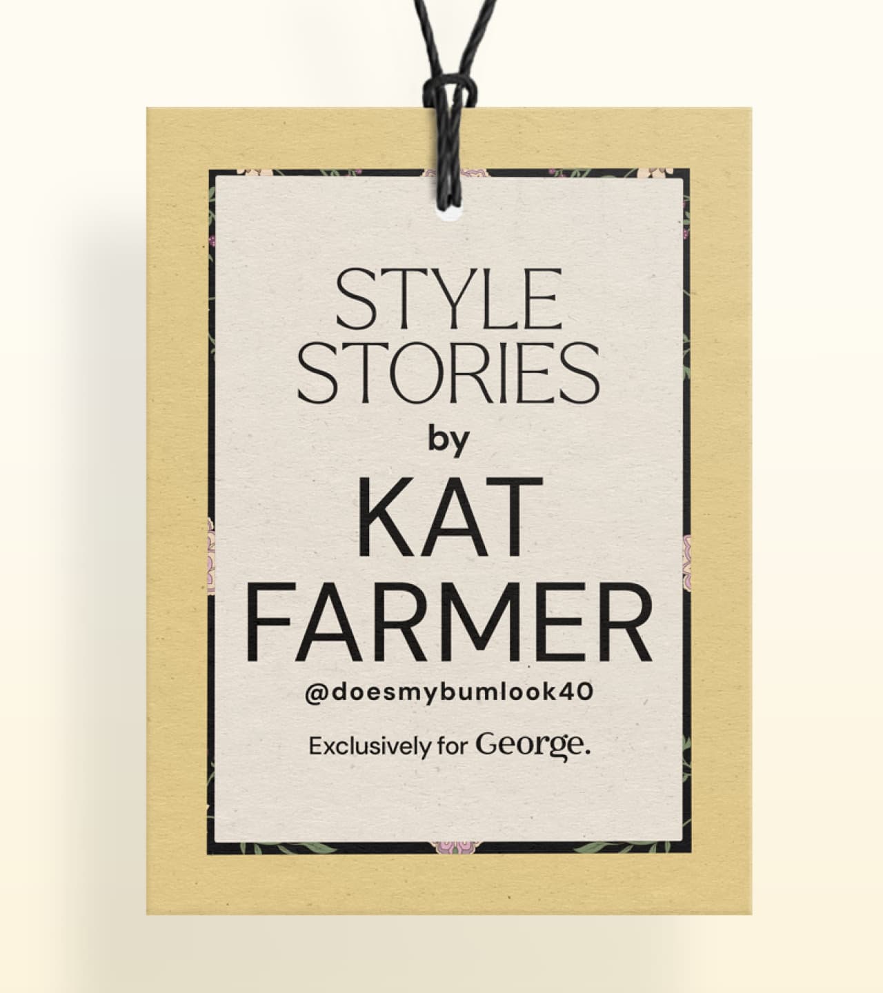 George at Asda packaging design — The One Off