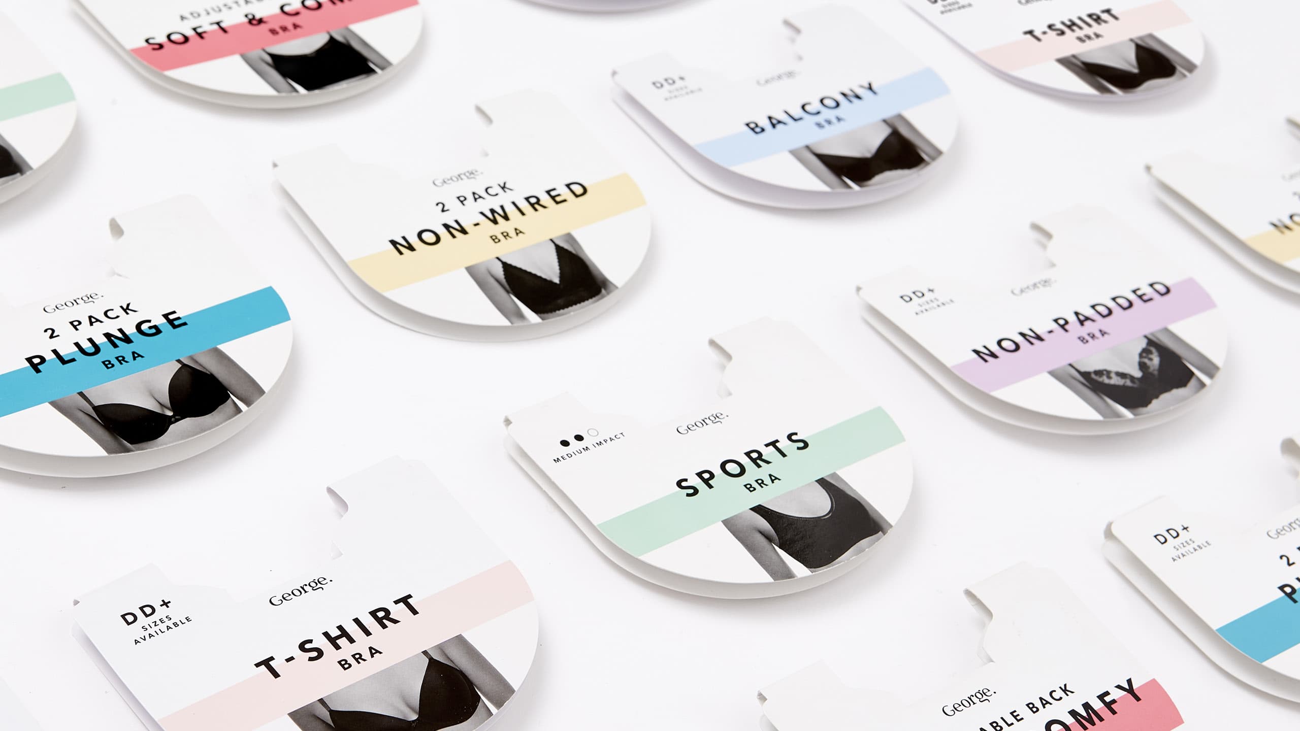 George at Asda packaging design — The One Off