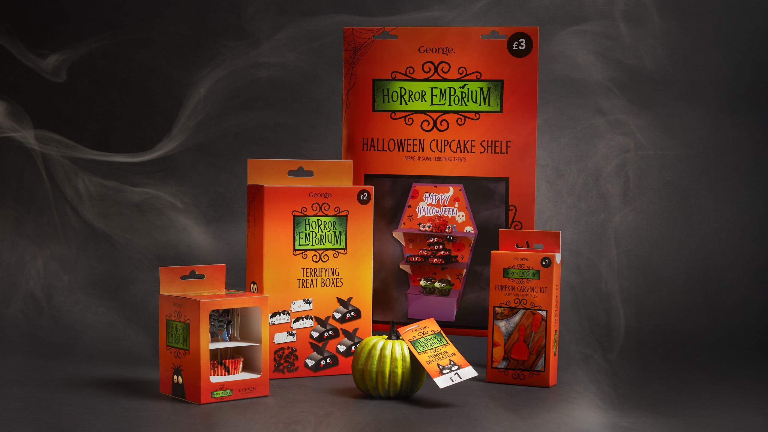 George at Asda packaging design — The One Off
