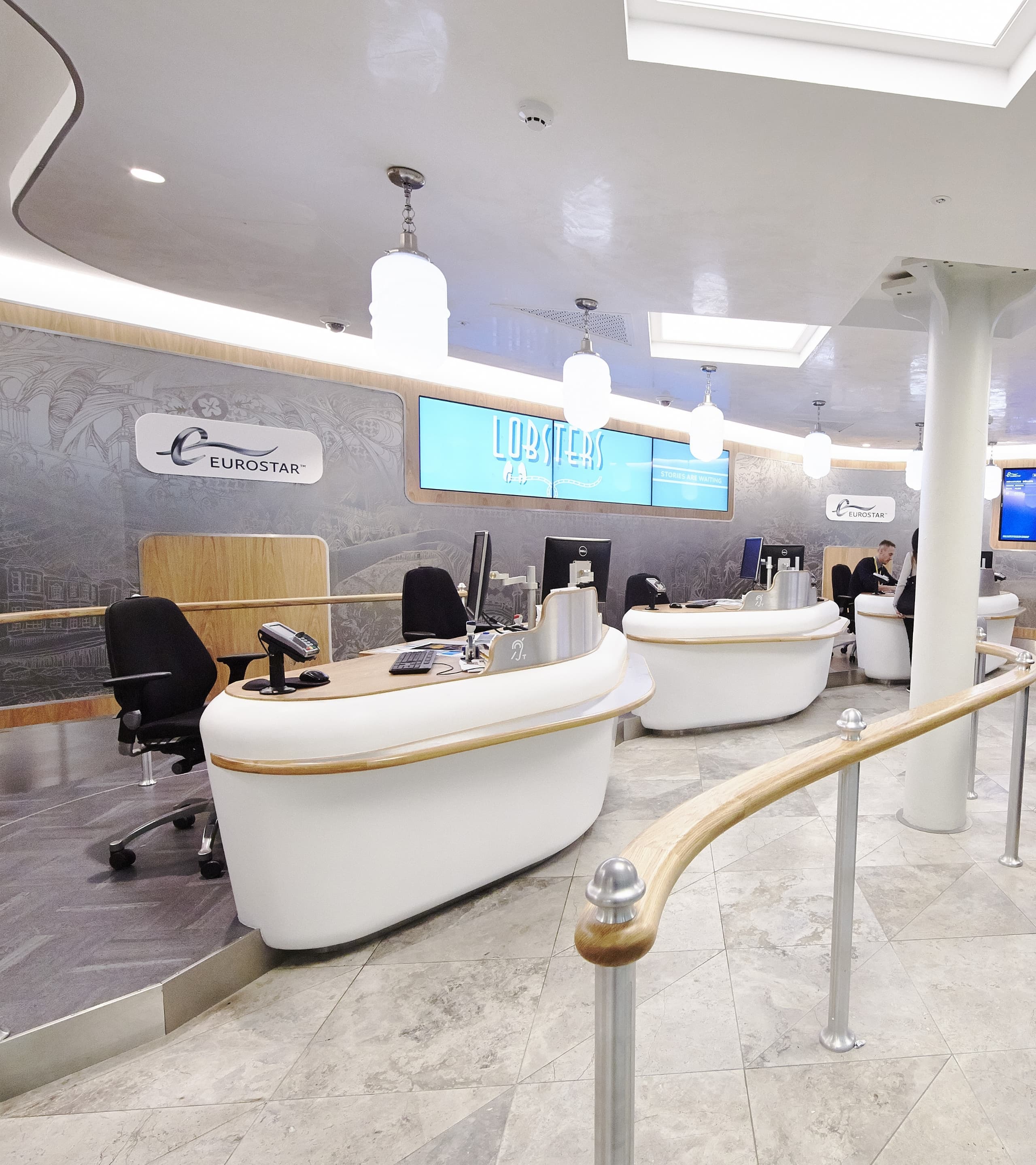 Eurostar ticket office design — The One Off
