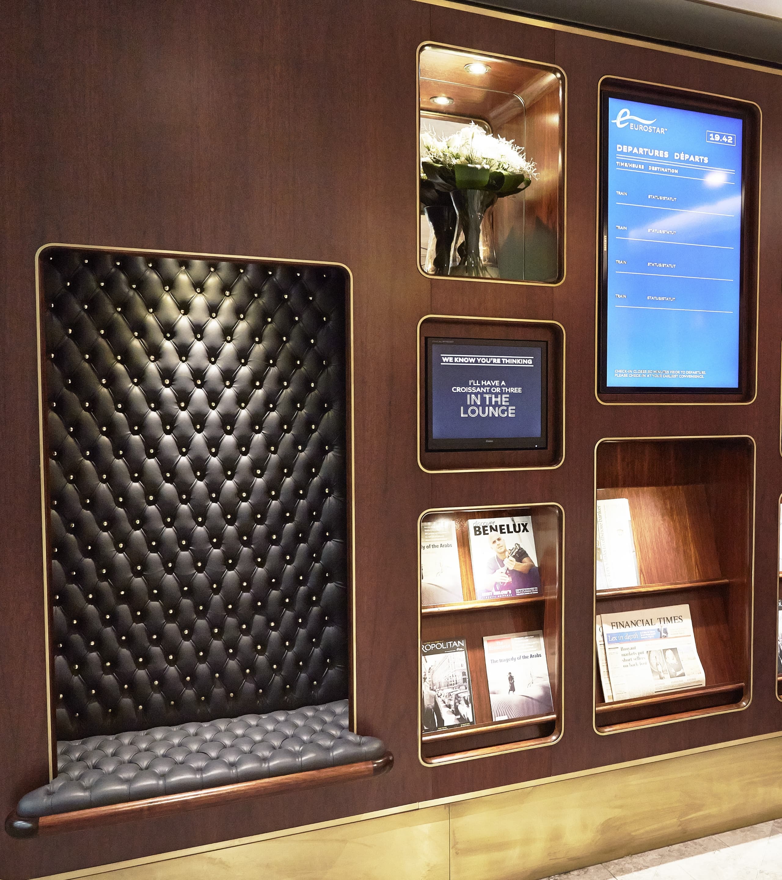 Eurostar ticket office design — The One Off