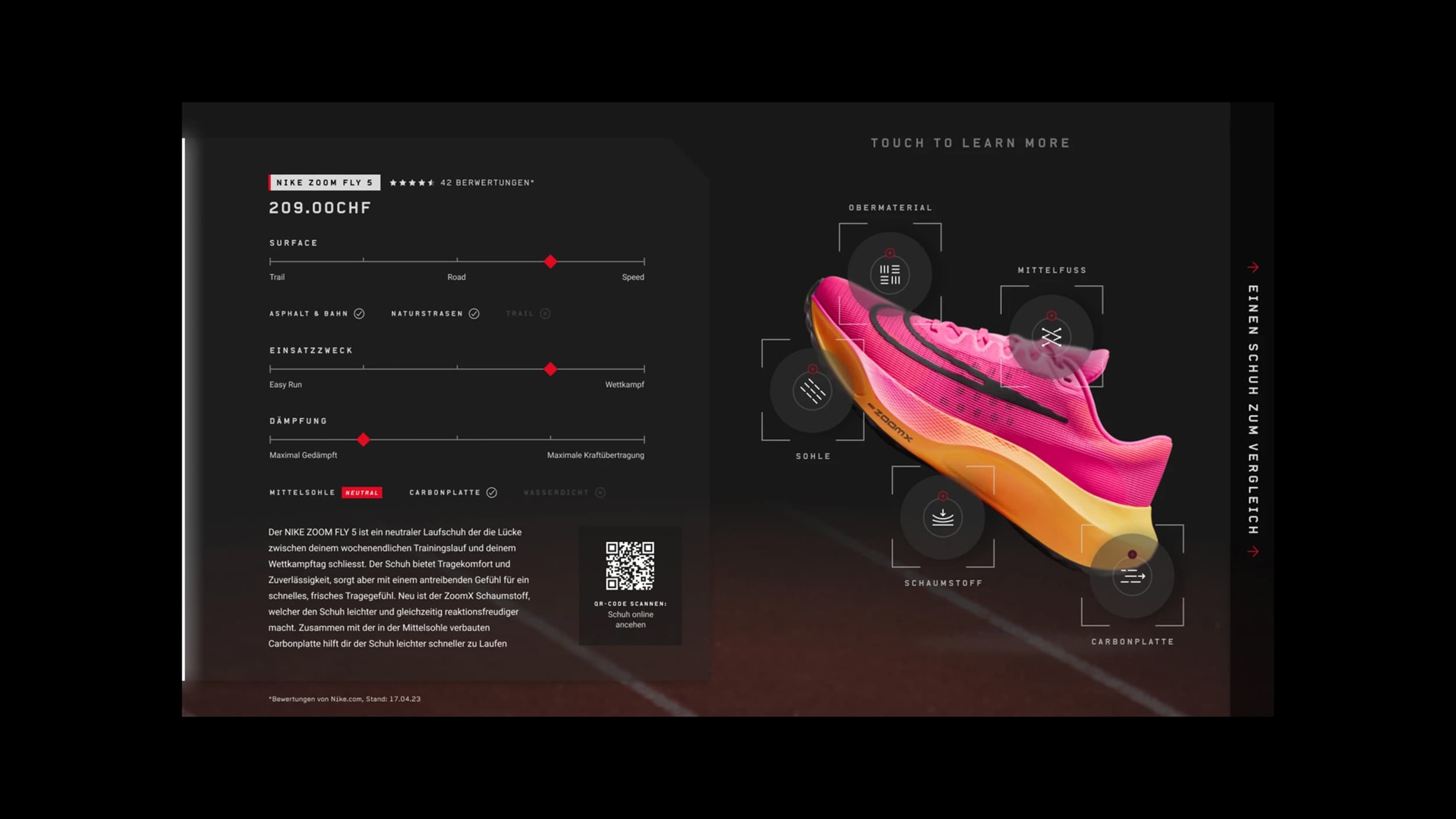 Interactive retail experience design — The One Off