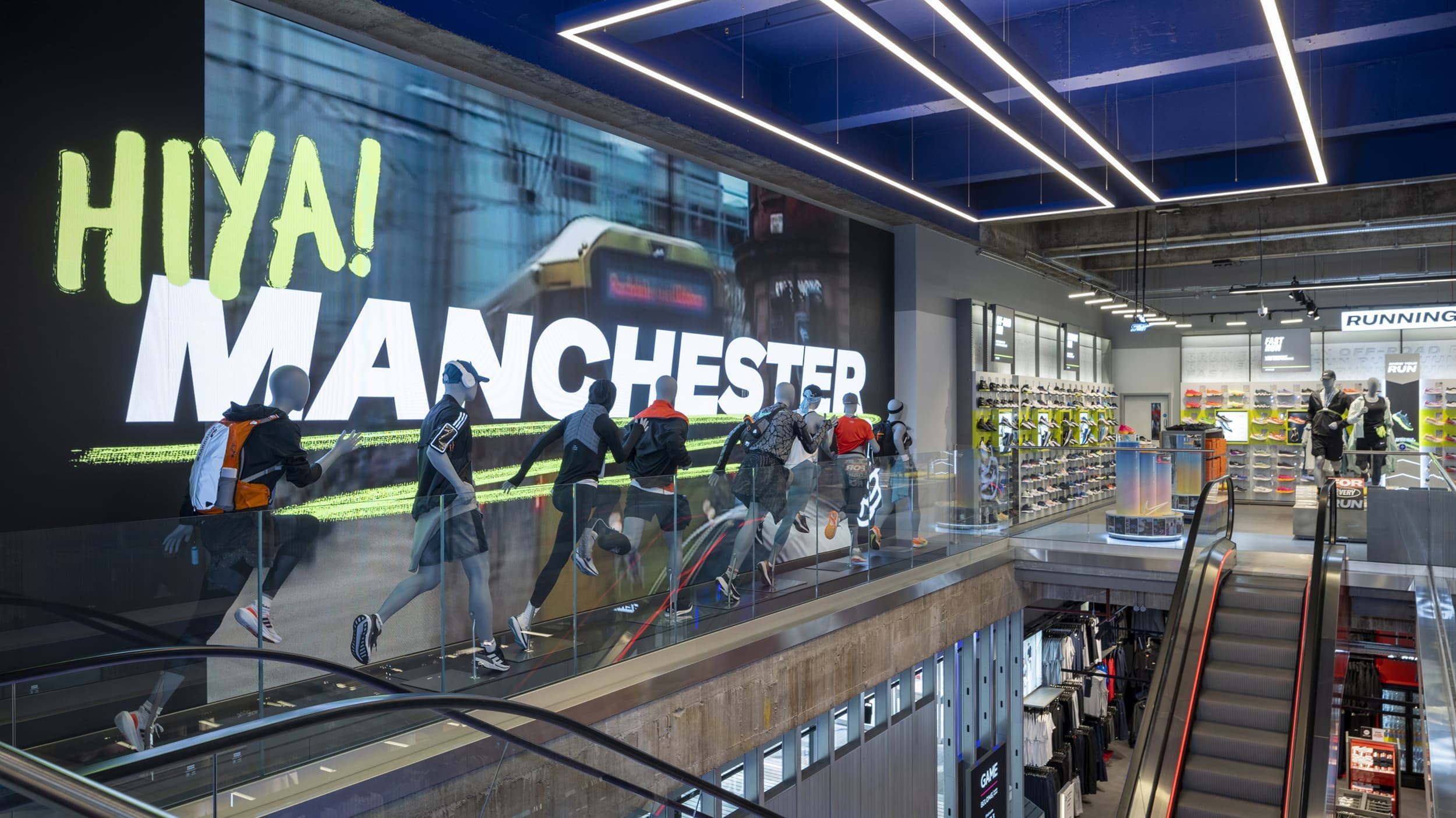 Sports Direct flagship store design — The One Off