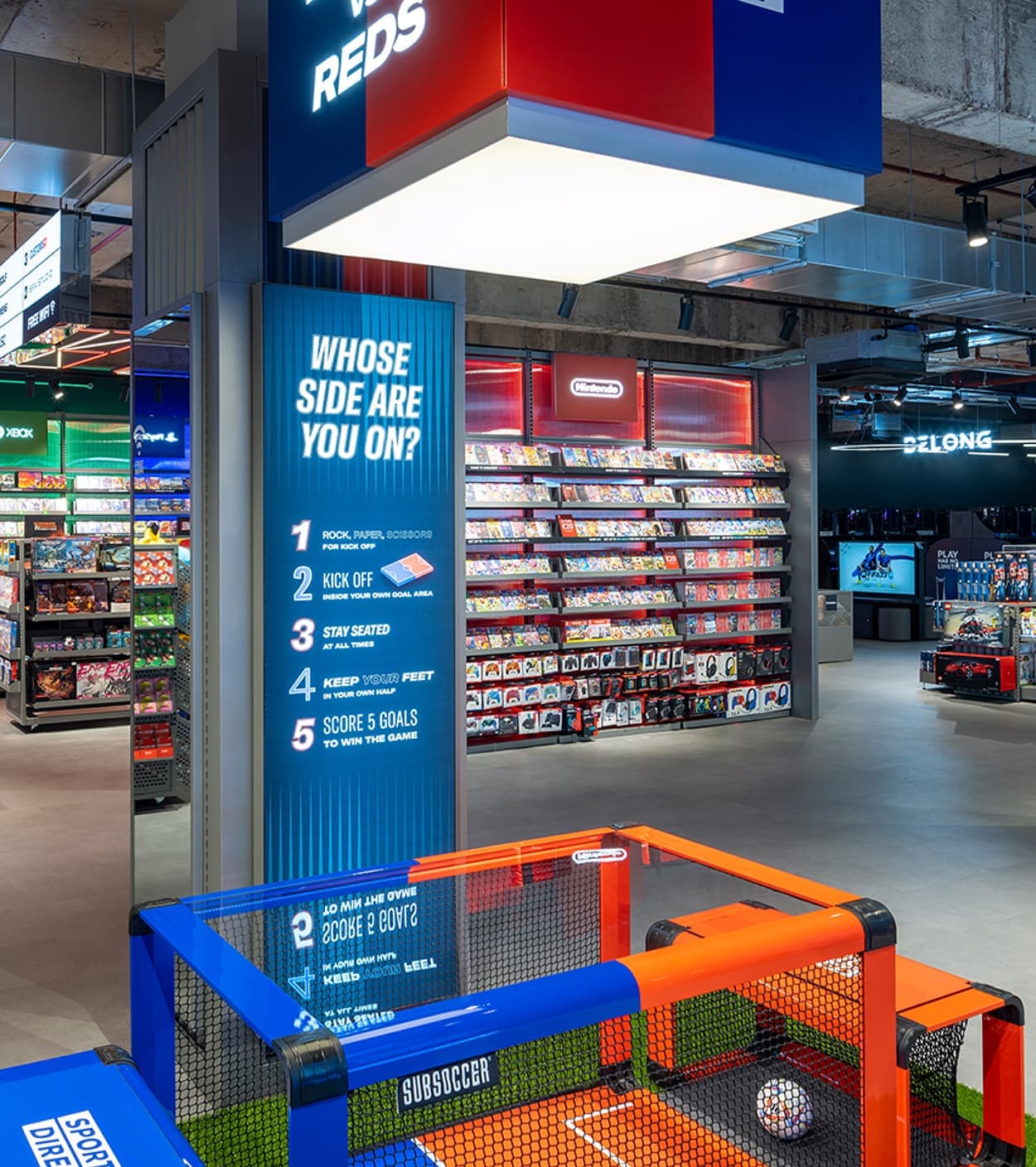 Sports Direct flagship store design — The One Off