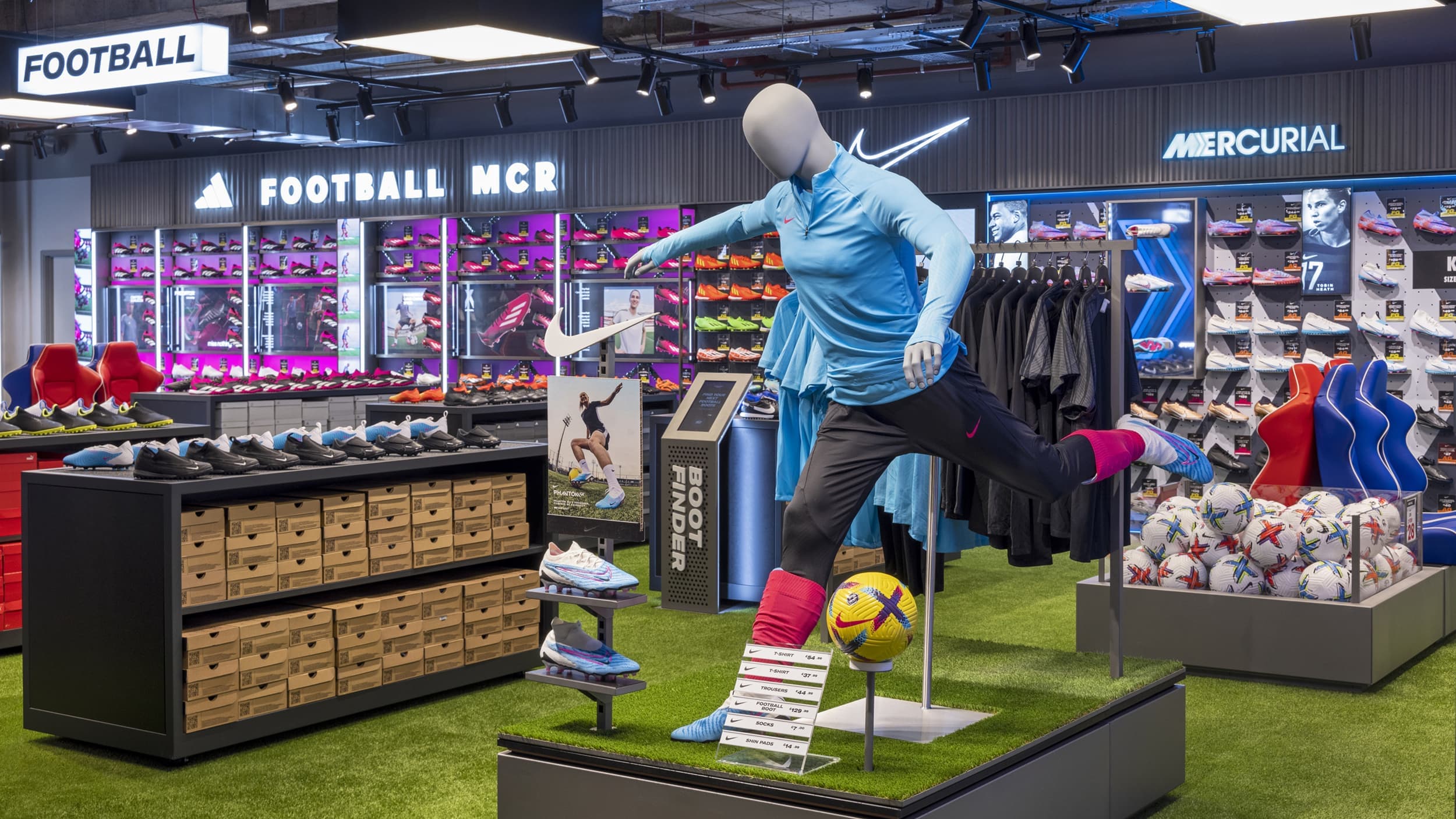 Sports Direct flagship store design — The One Off
