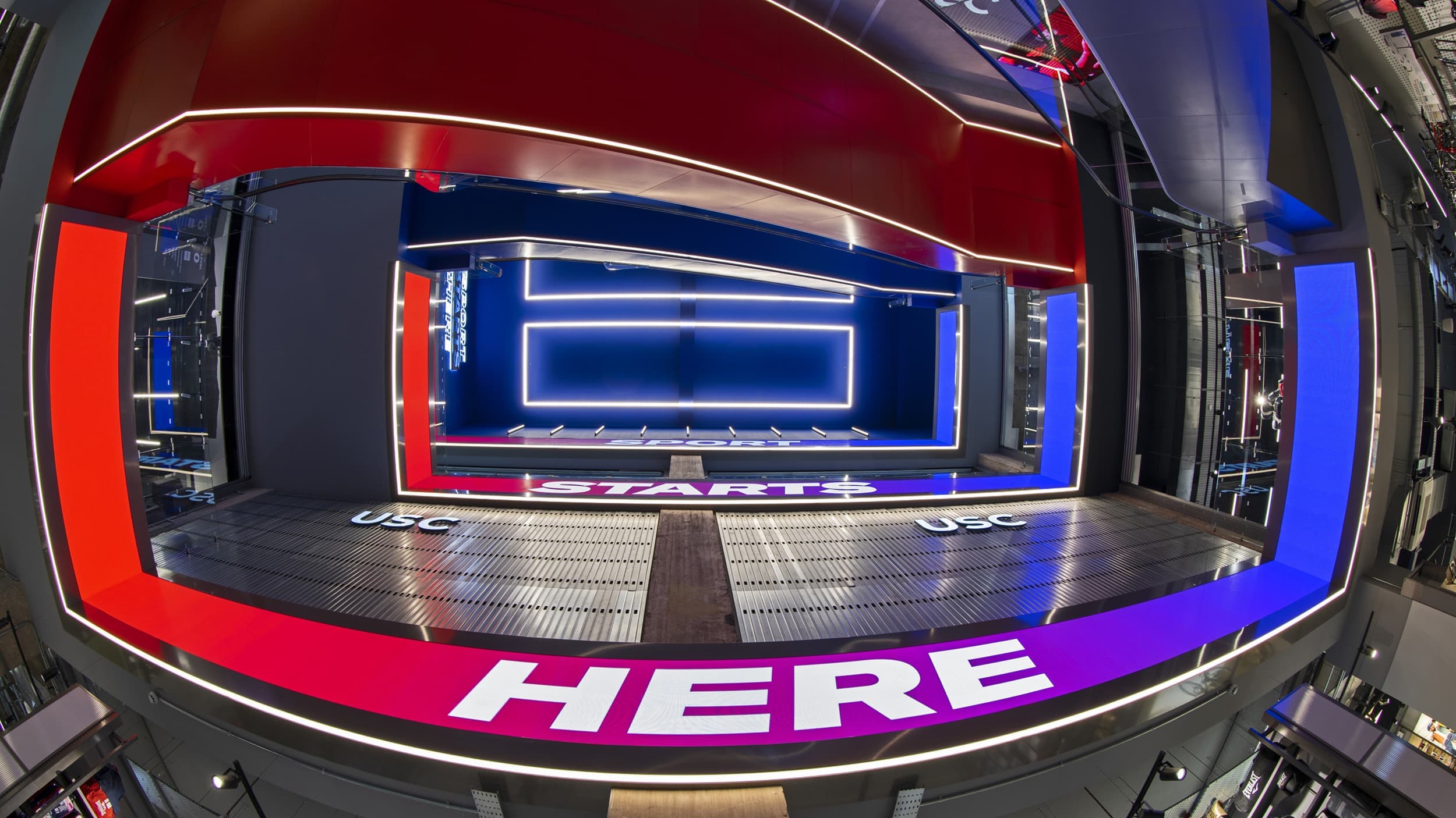 Sports Direct flagship store design — The One Off