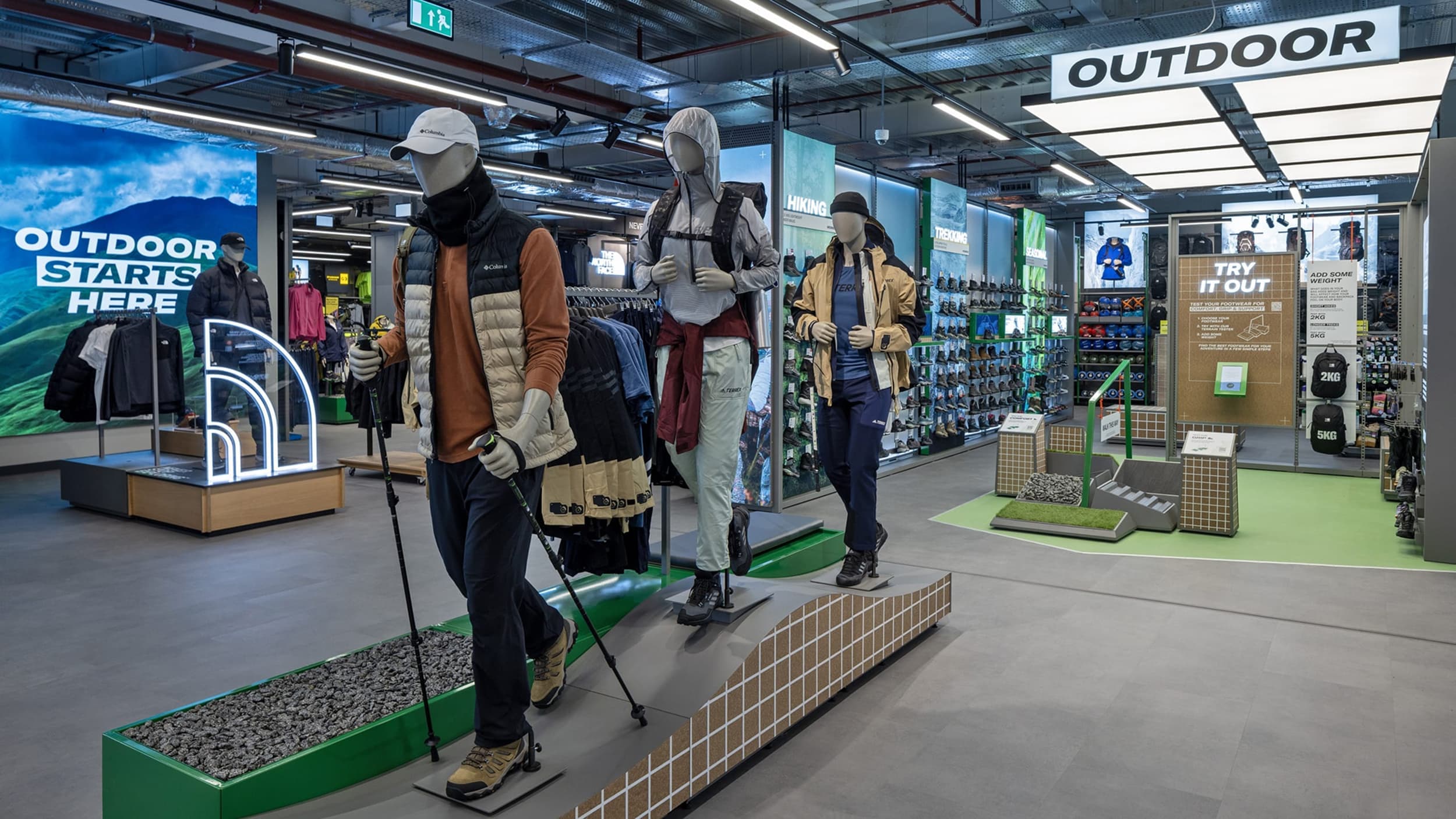 Sports Direct flagship store design — The One Off