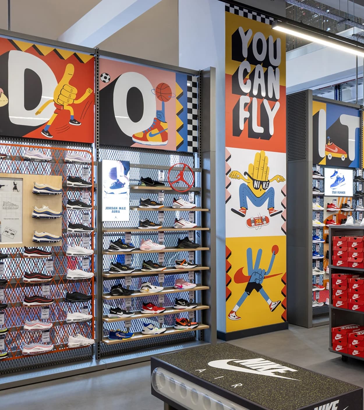 Sports Direct flagship store design — The One Off
