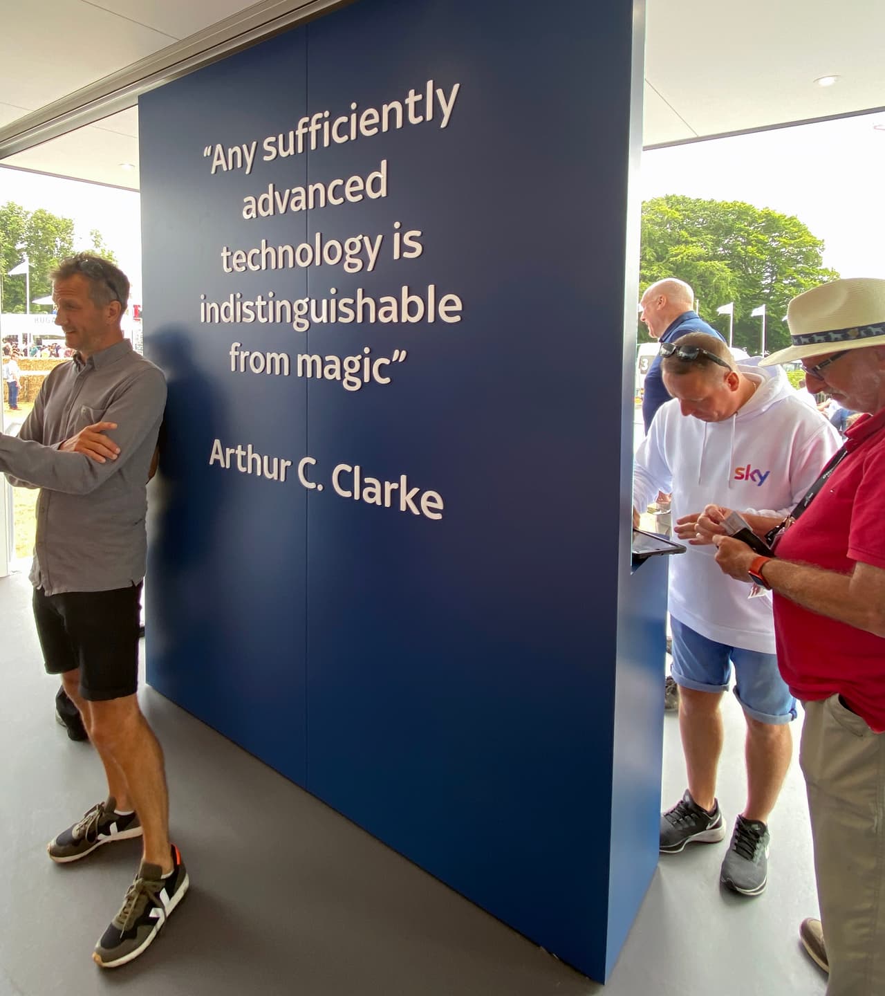 Sky retail activation design — The One Off
