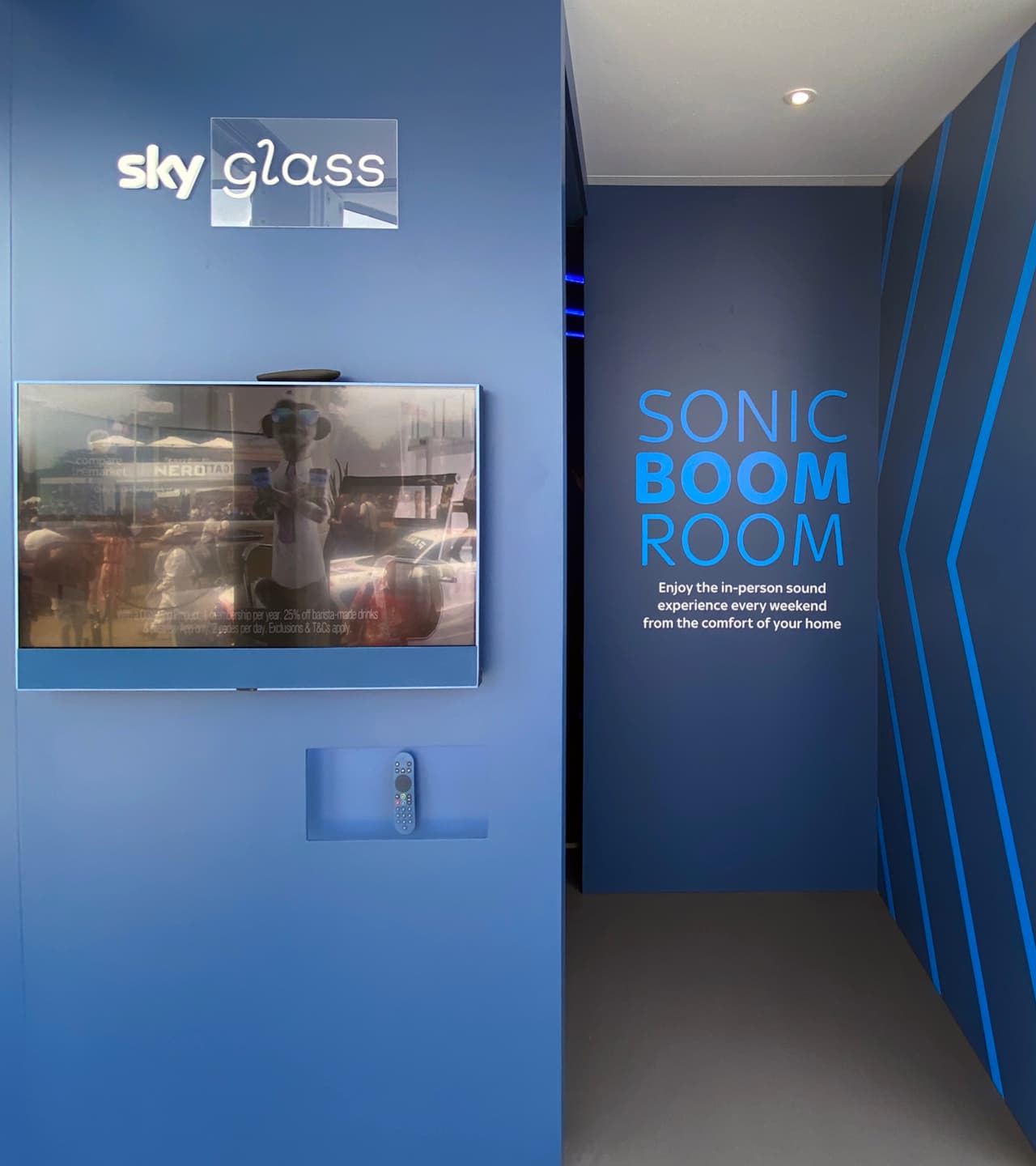 Sky retail activation design — The One Off