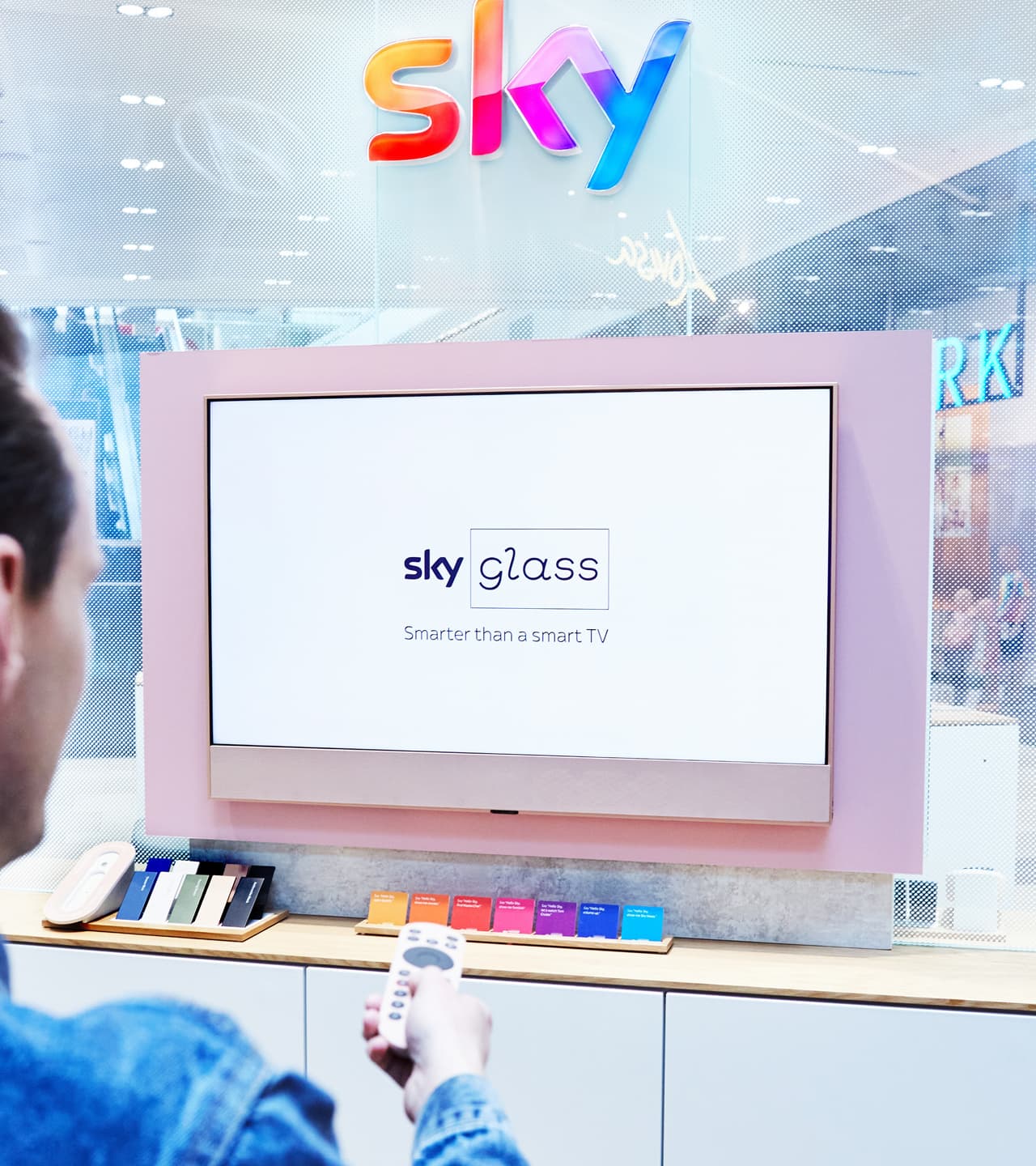 Sky Engage retail interior — The One Off