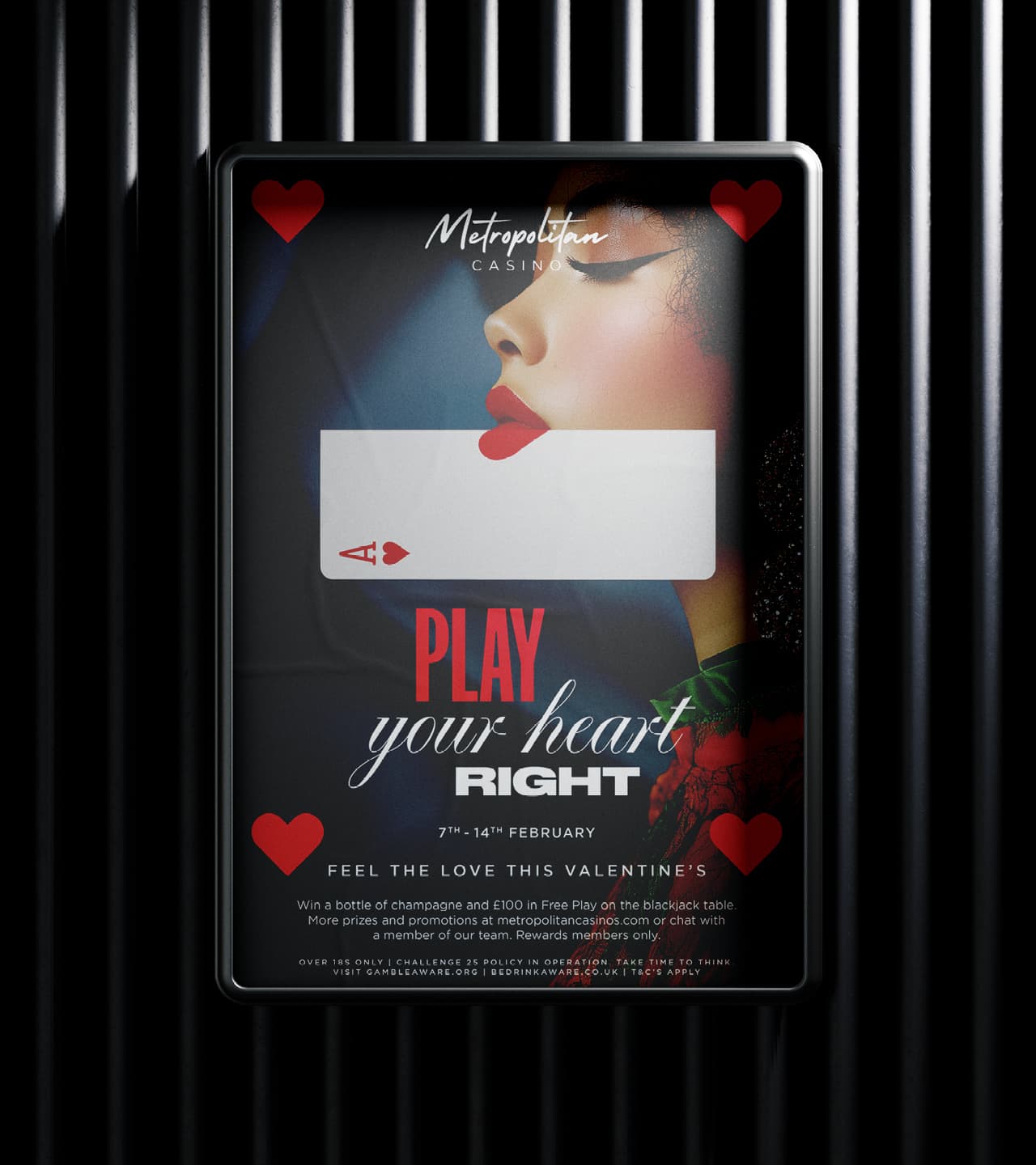 Met Casino brand identity — The One Off