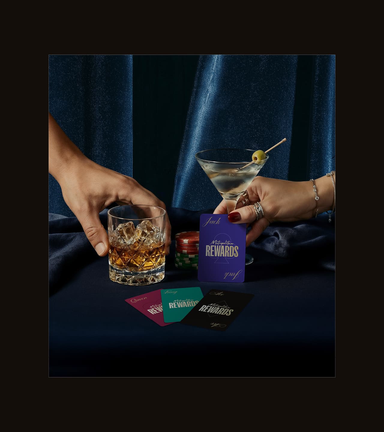 Met Casino brand identity — The One Off