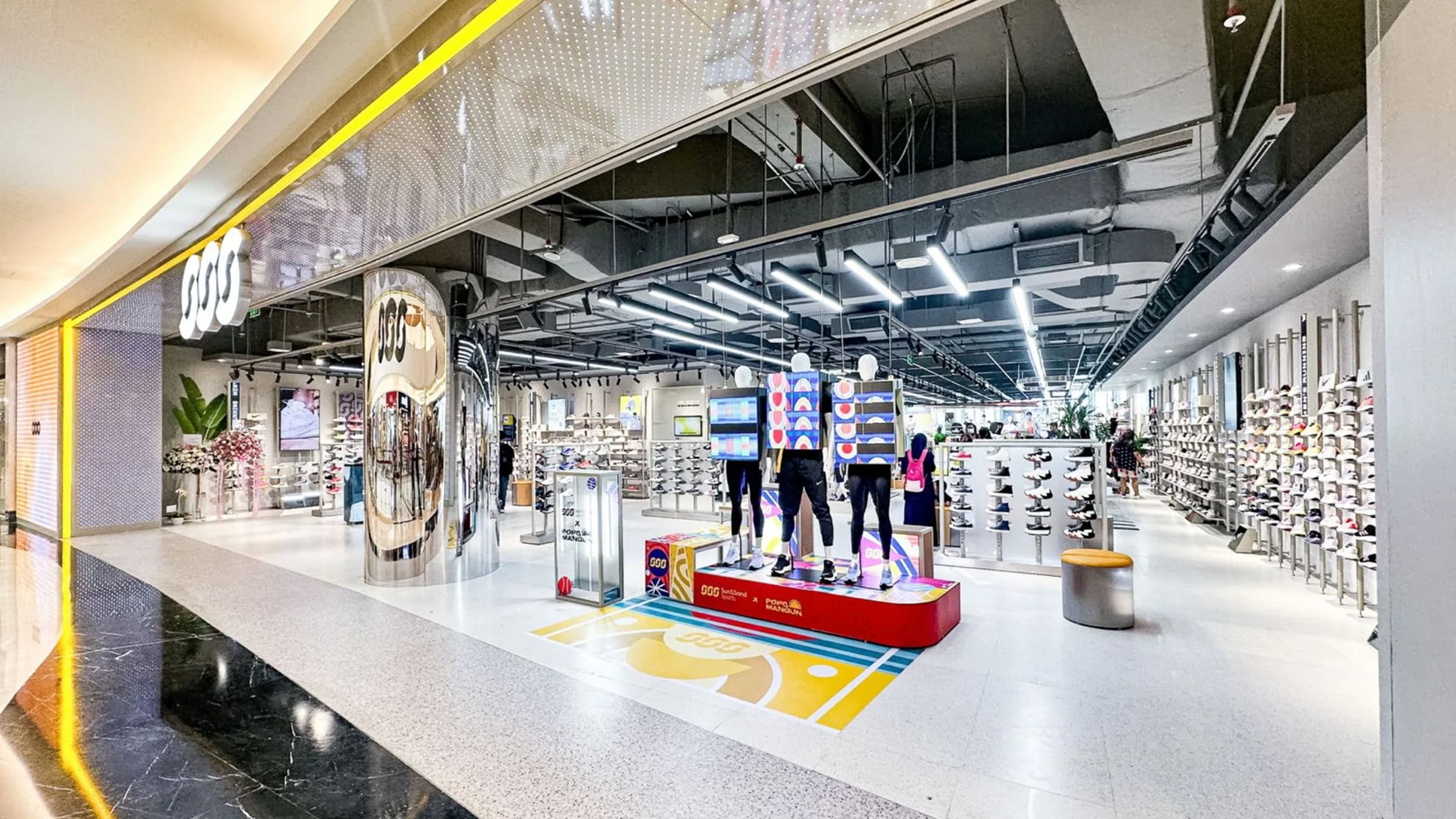 Sun & Sand Sports retail concept design — The One Off