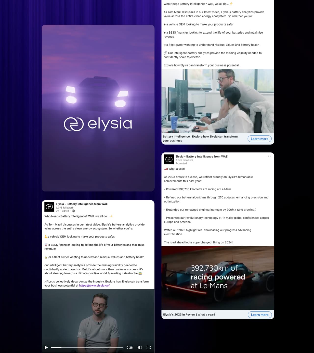 Elysia brand launch — The One Off