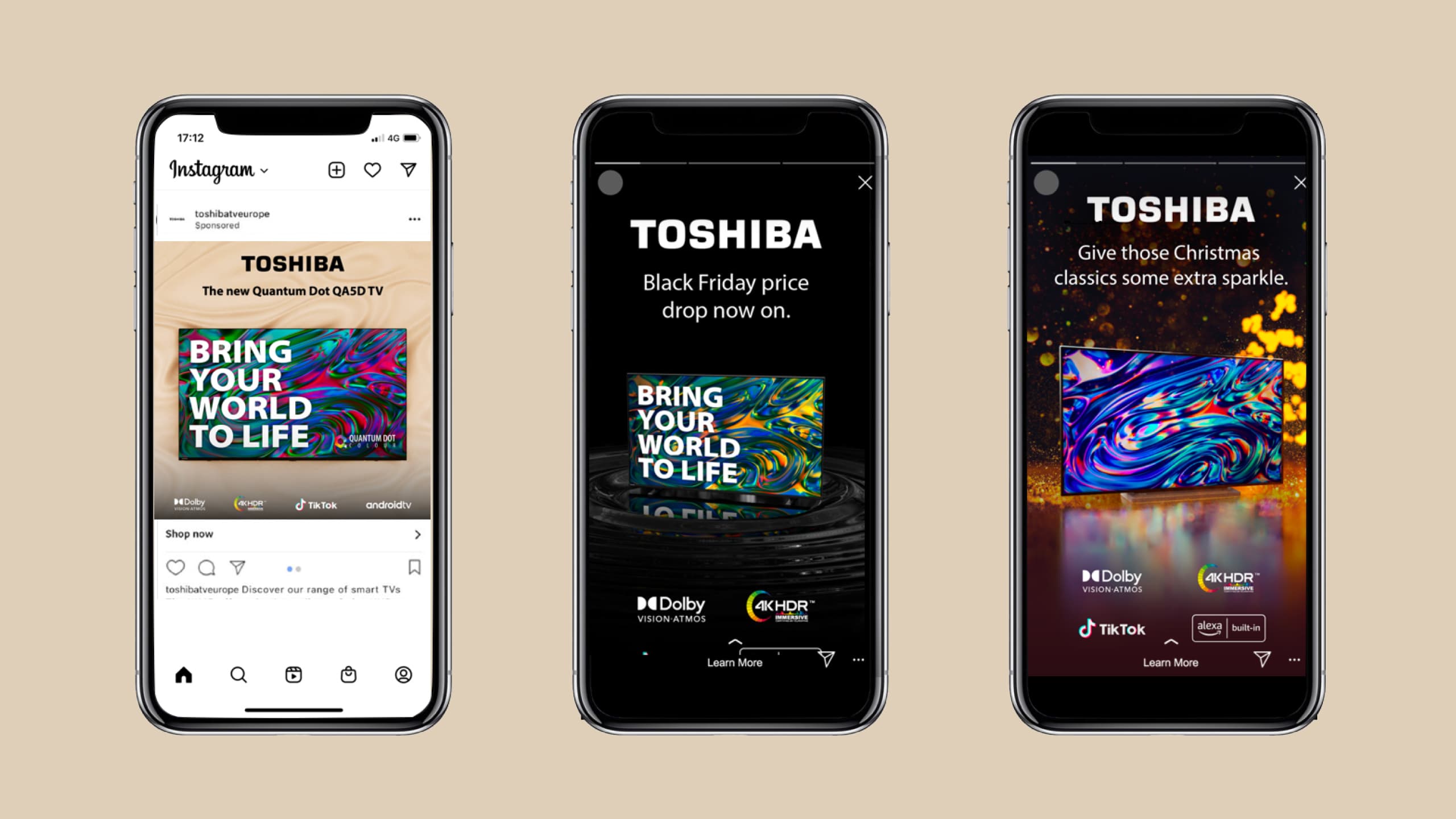 Toshiba campaign — The One Off
