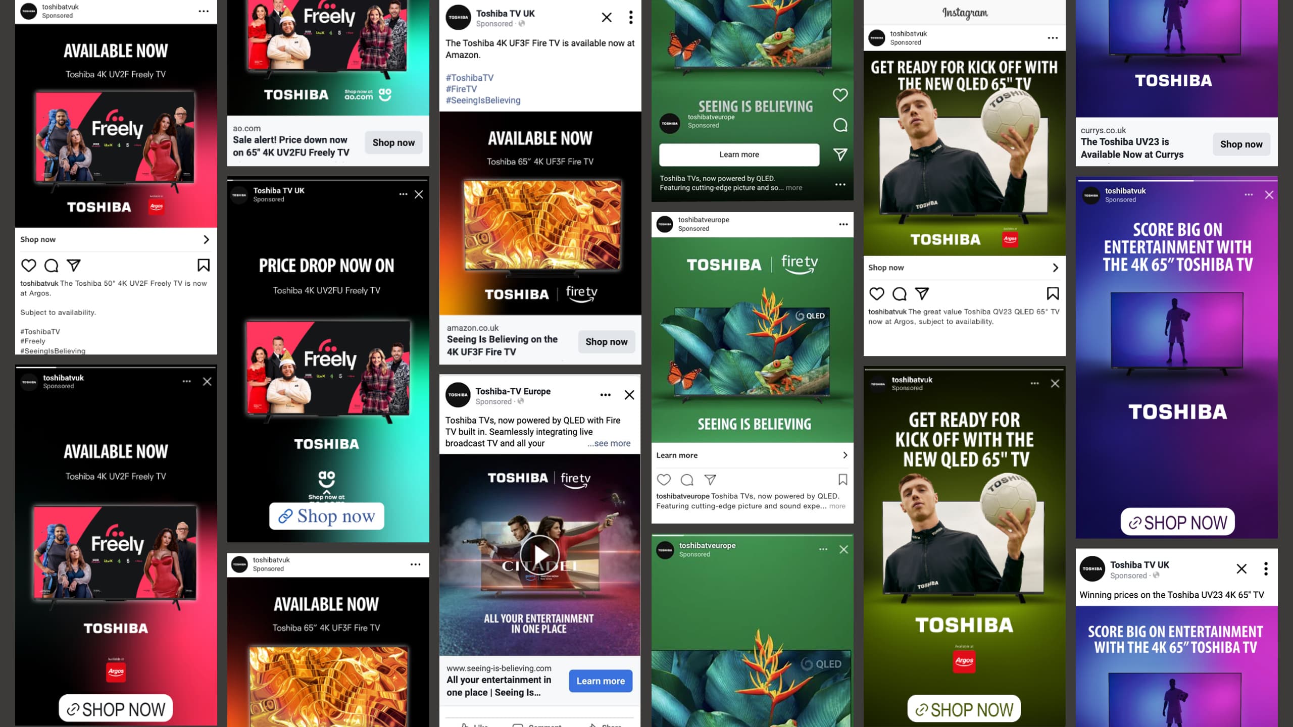 Toshiba campaign — The One Off