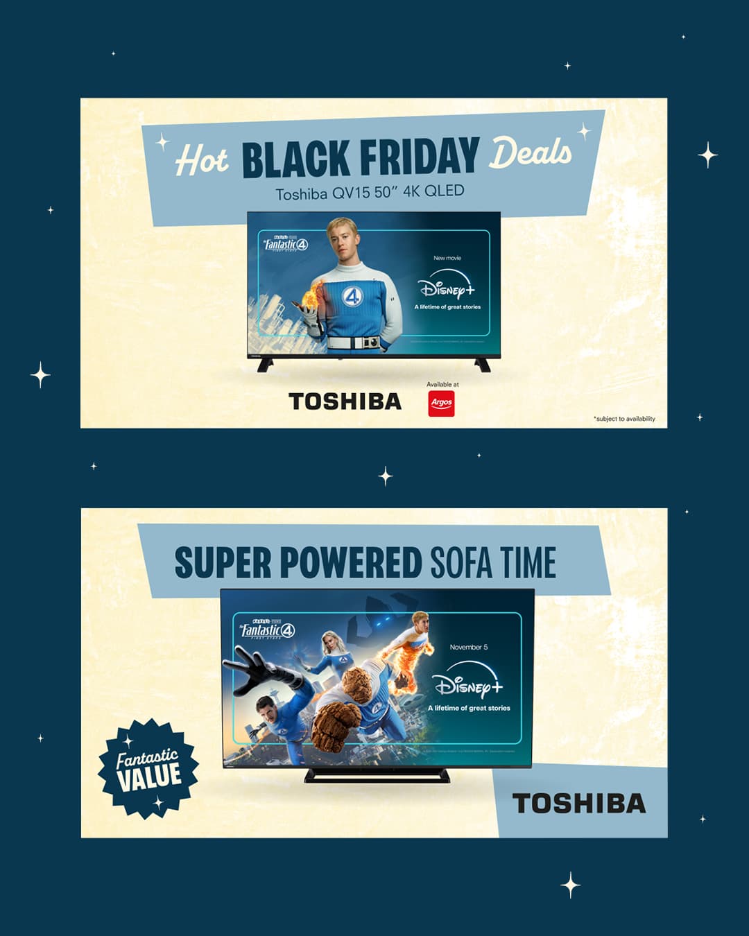 Toshiba campaign — The One Off