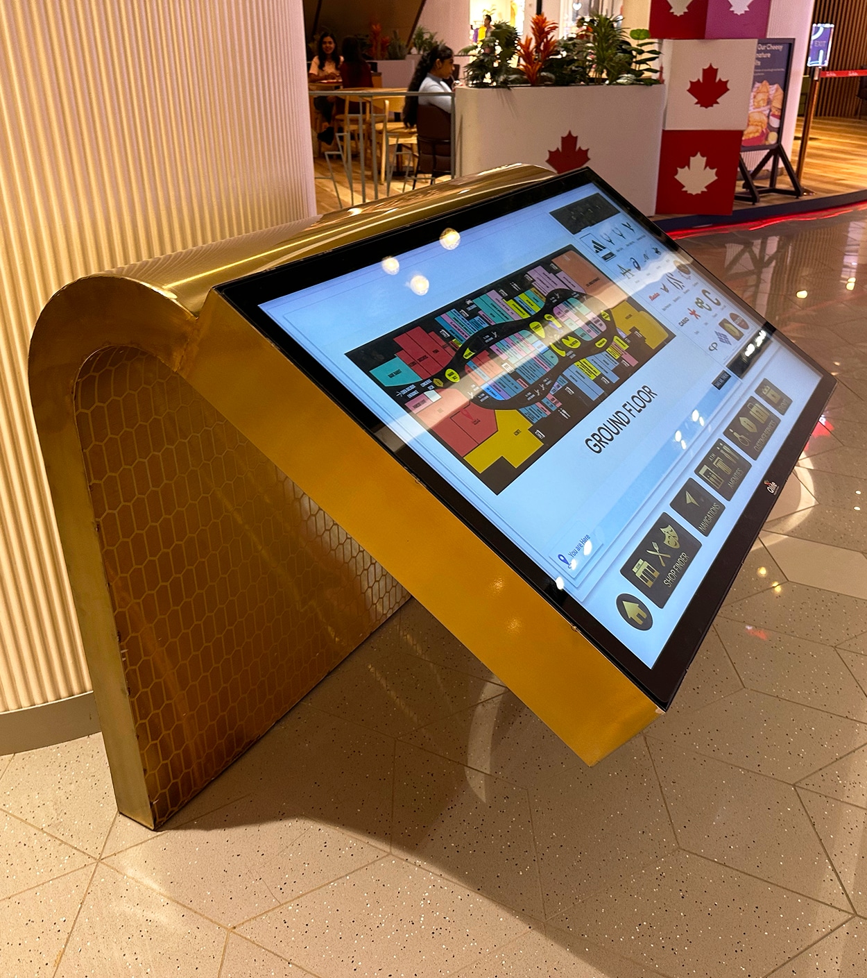 Mall of Asia Kiosk Map