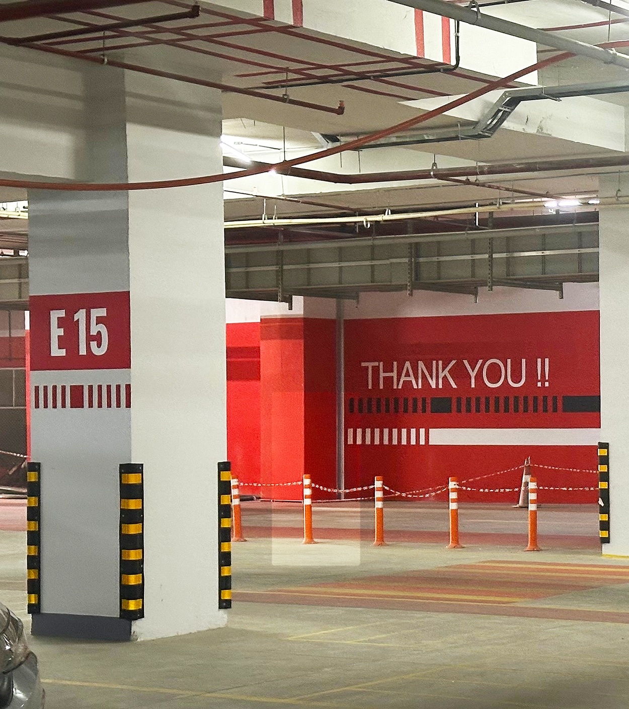 RMZ Carpark Signage