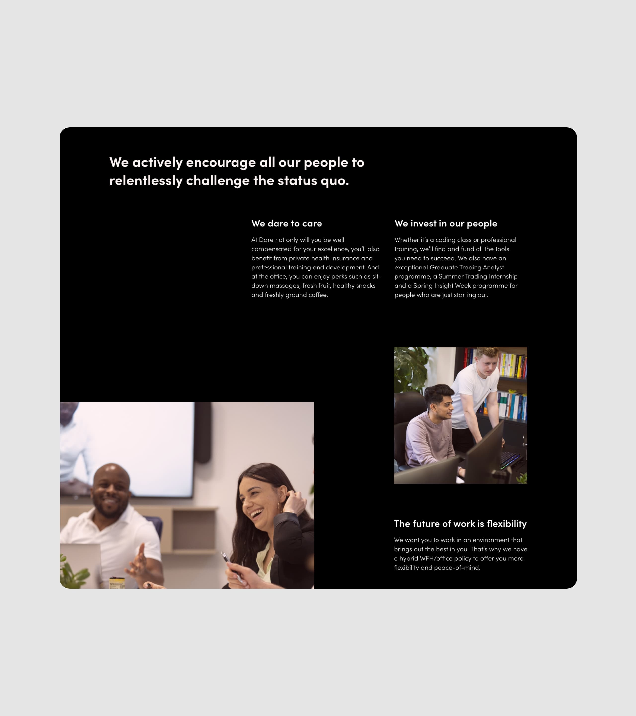 Dare Website Image 5