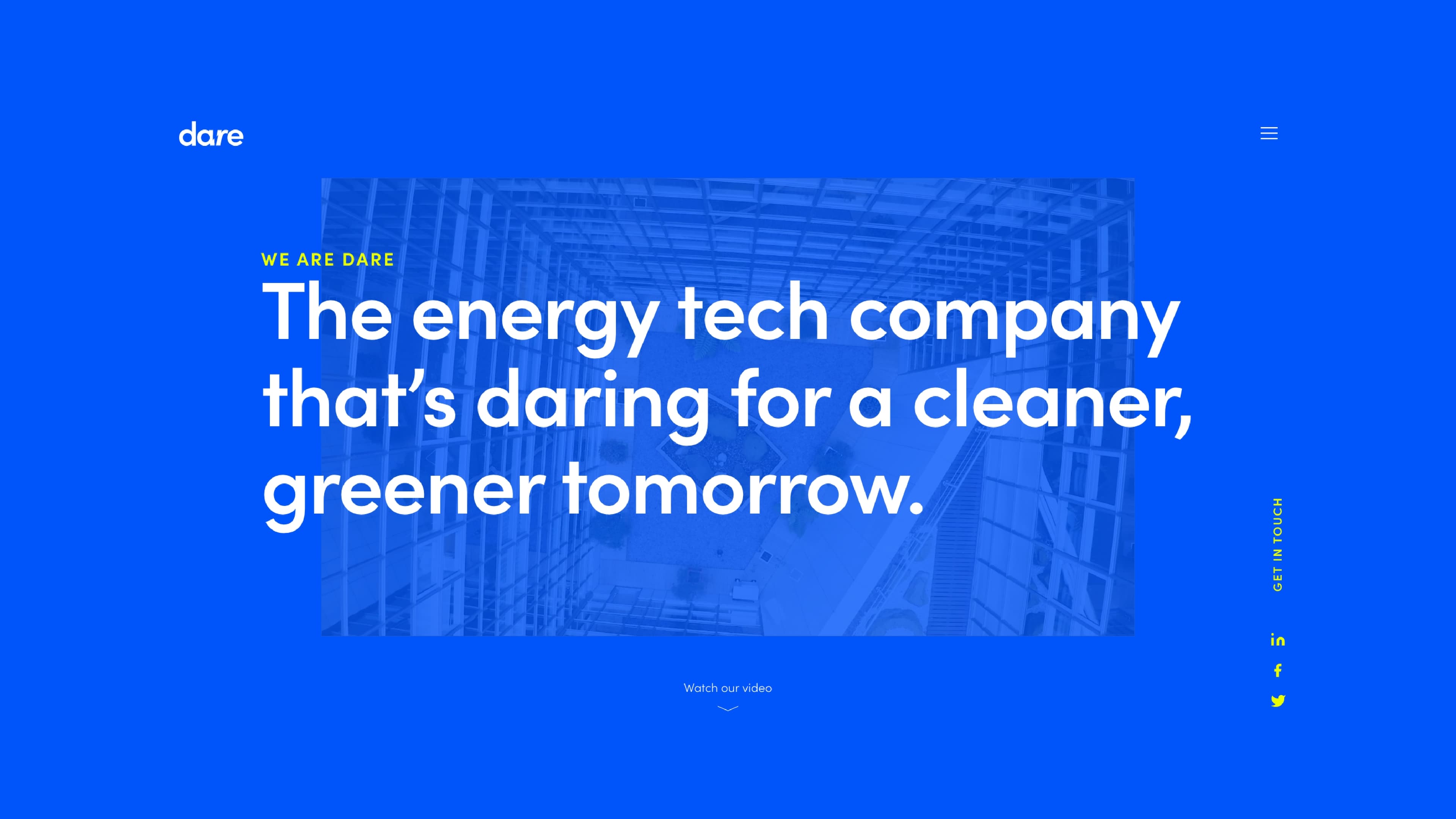 Dare Website Hero Image 1