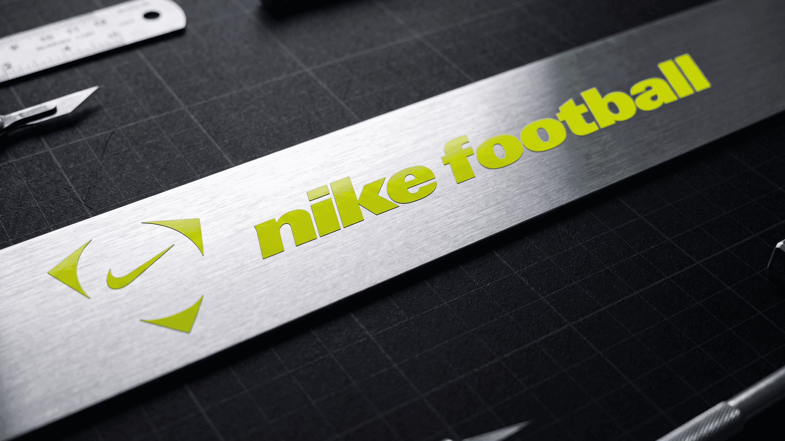 Metal signage